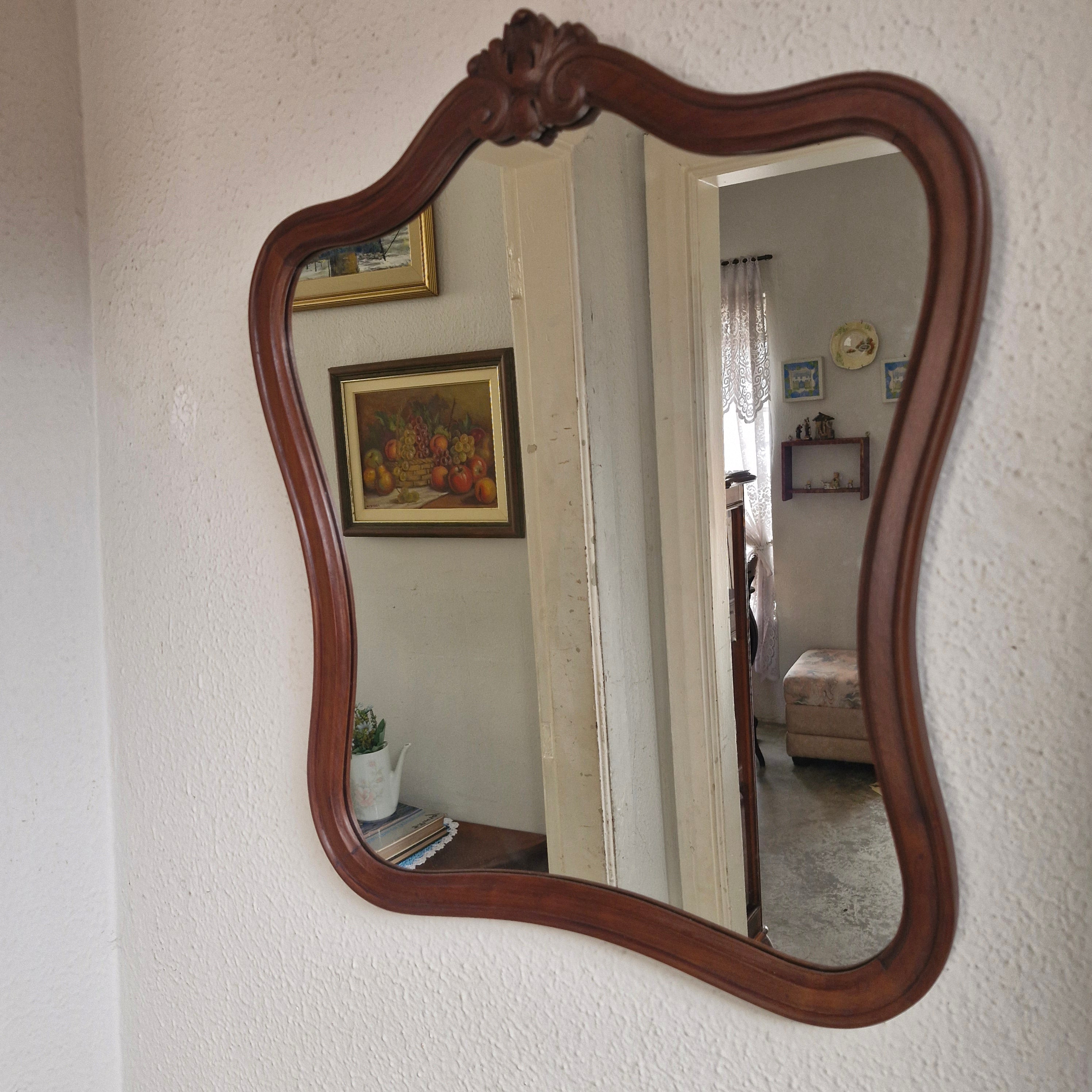 Espelho moldura Provençal - restaurado 