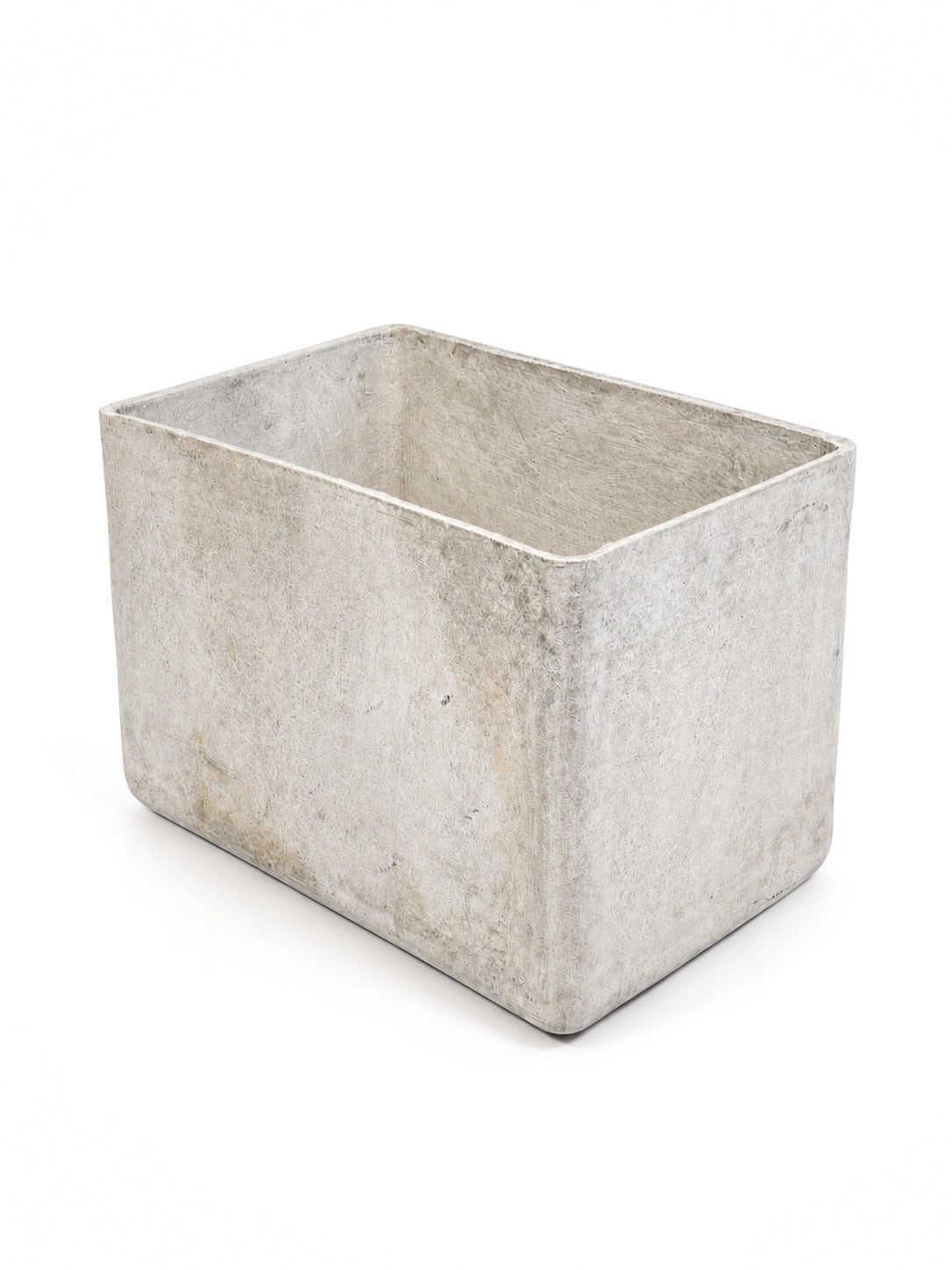Vaso em fibrocimento retangular | Eternit - ATRIBUÍDO |