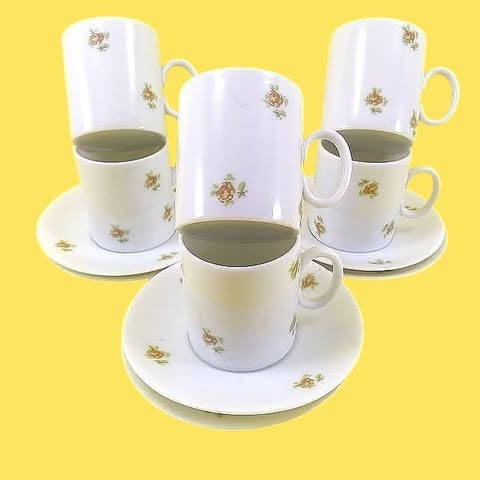 Jogo de chá Porcelana Renner