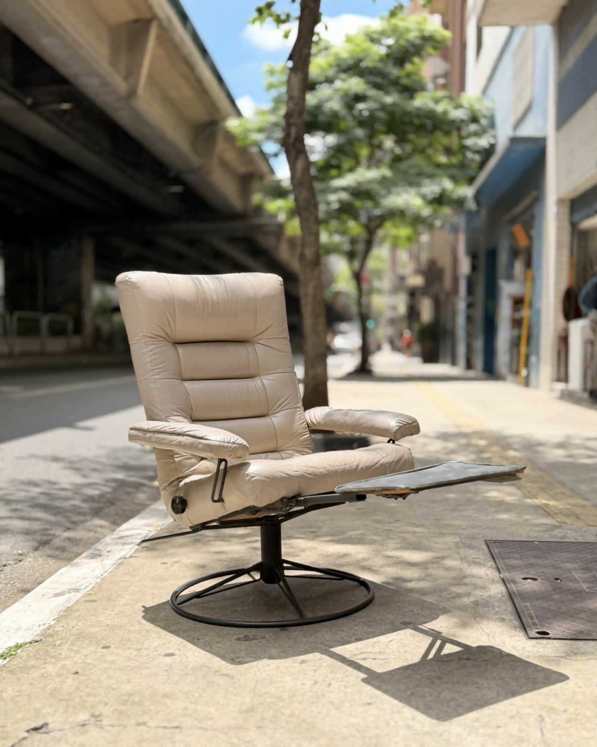 Poltrona reclinável, anos 70