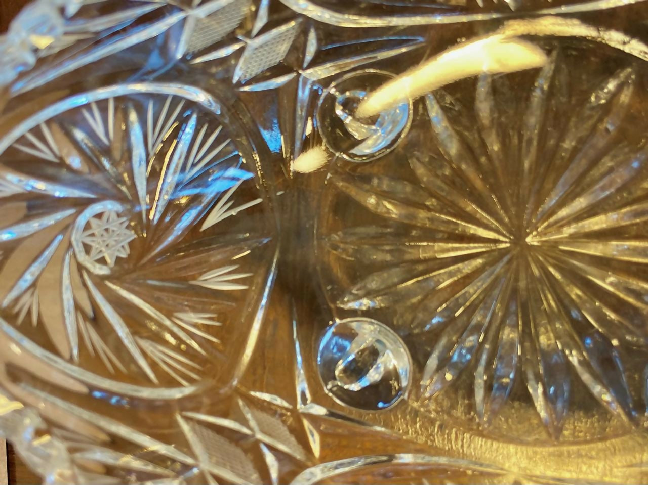 Fruteira em cristal polonês Violetta (DMCPS_208)