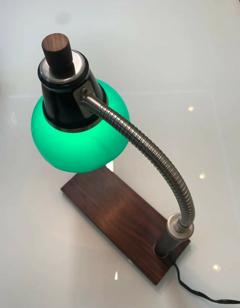 LUMINÁRIA EM JACARANDÁ E ACRÍLICO