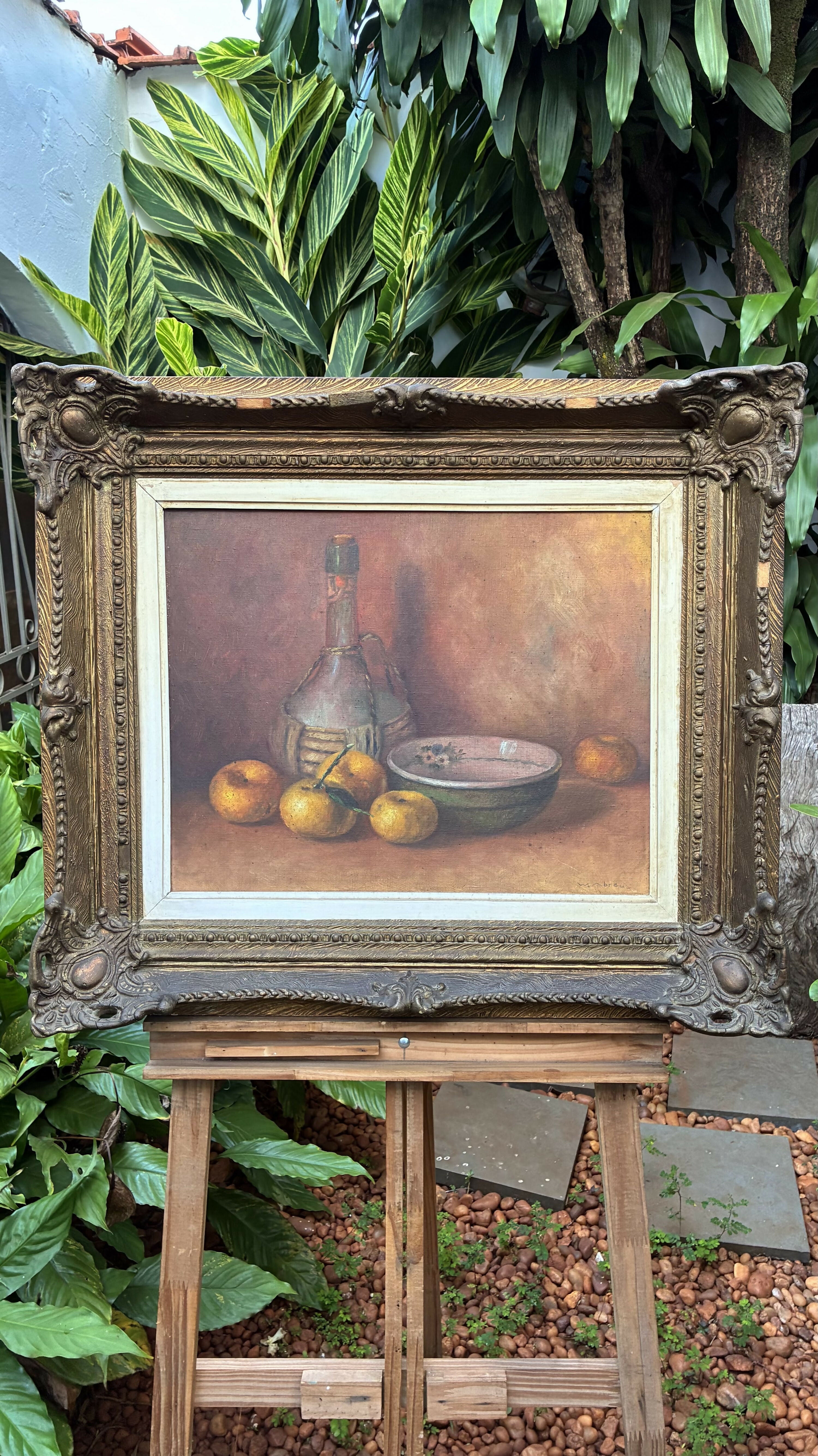 QUADRO ÓLEO SOBRE TELA - NATUREZA MORTA