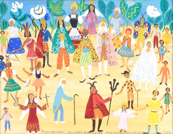 Quadro Rosina Becker do Valle - Pastorinhas