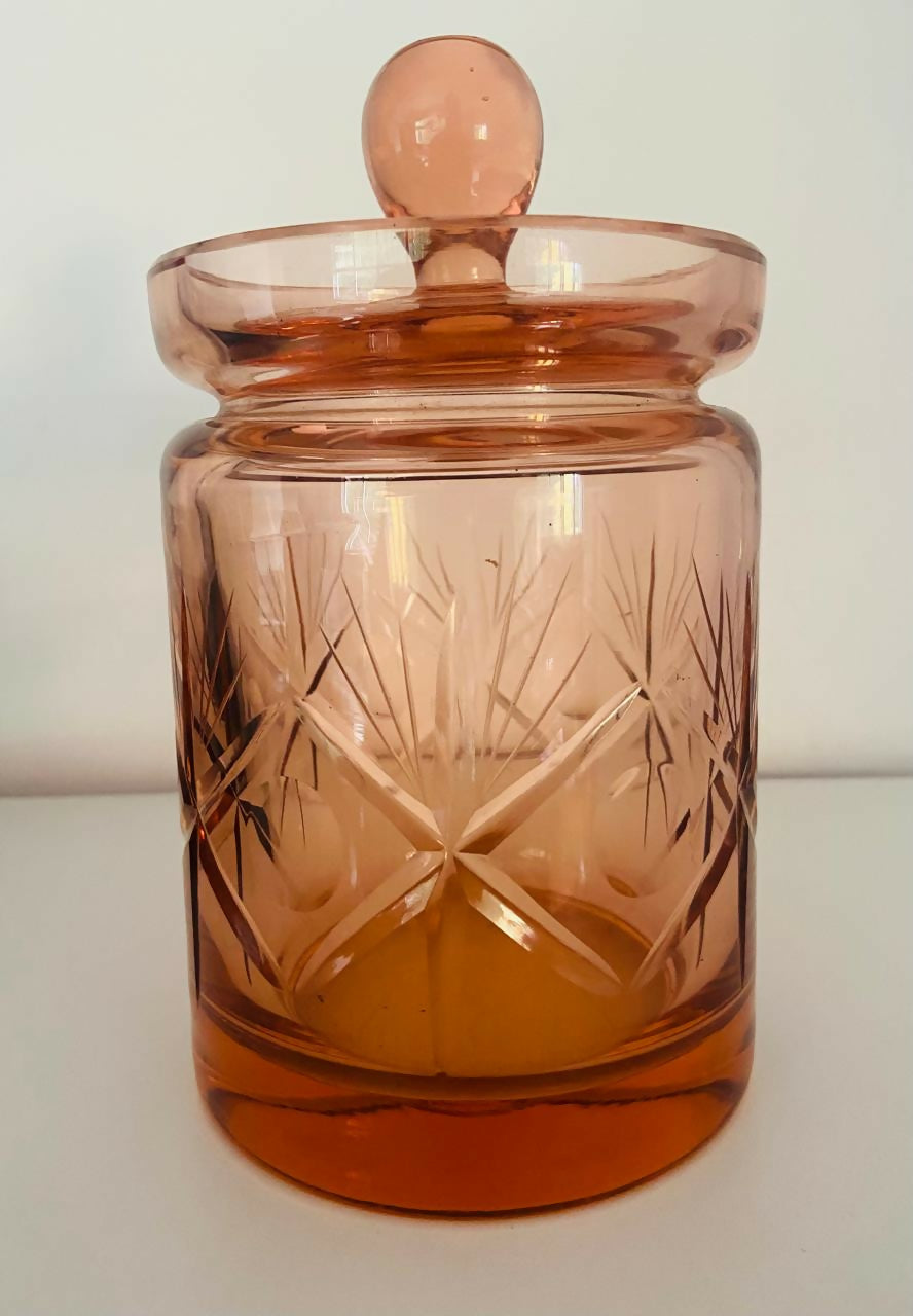 Bombonière em cristal rosa (DMPS_061)