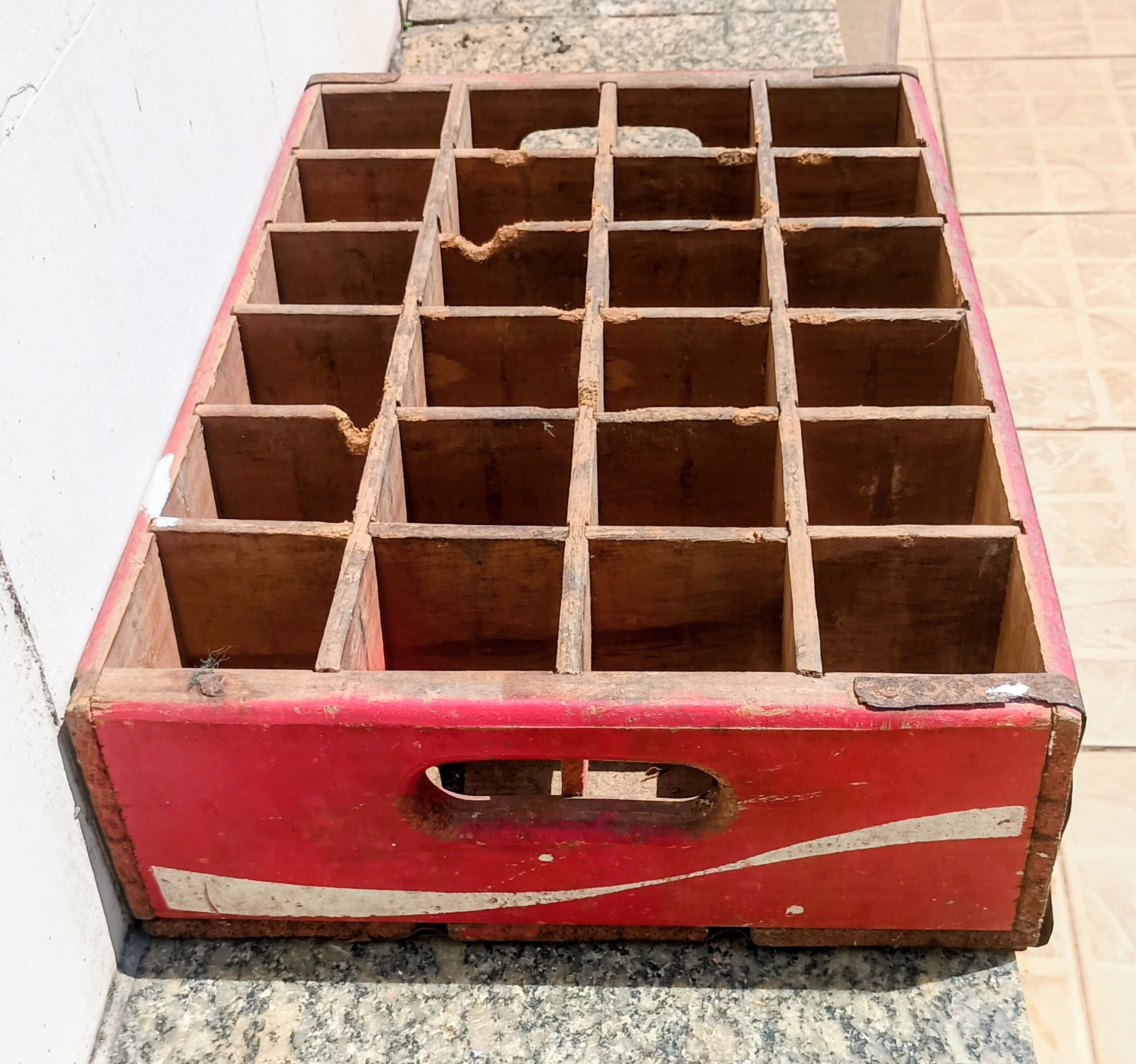 Engradado da Coca-Cola década 50/60