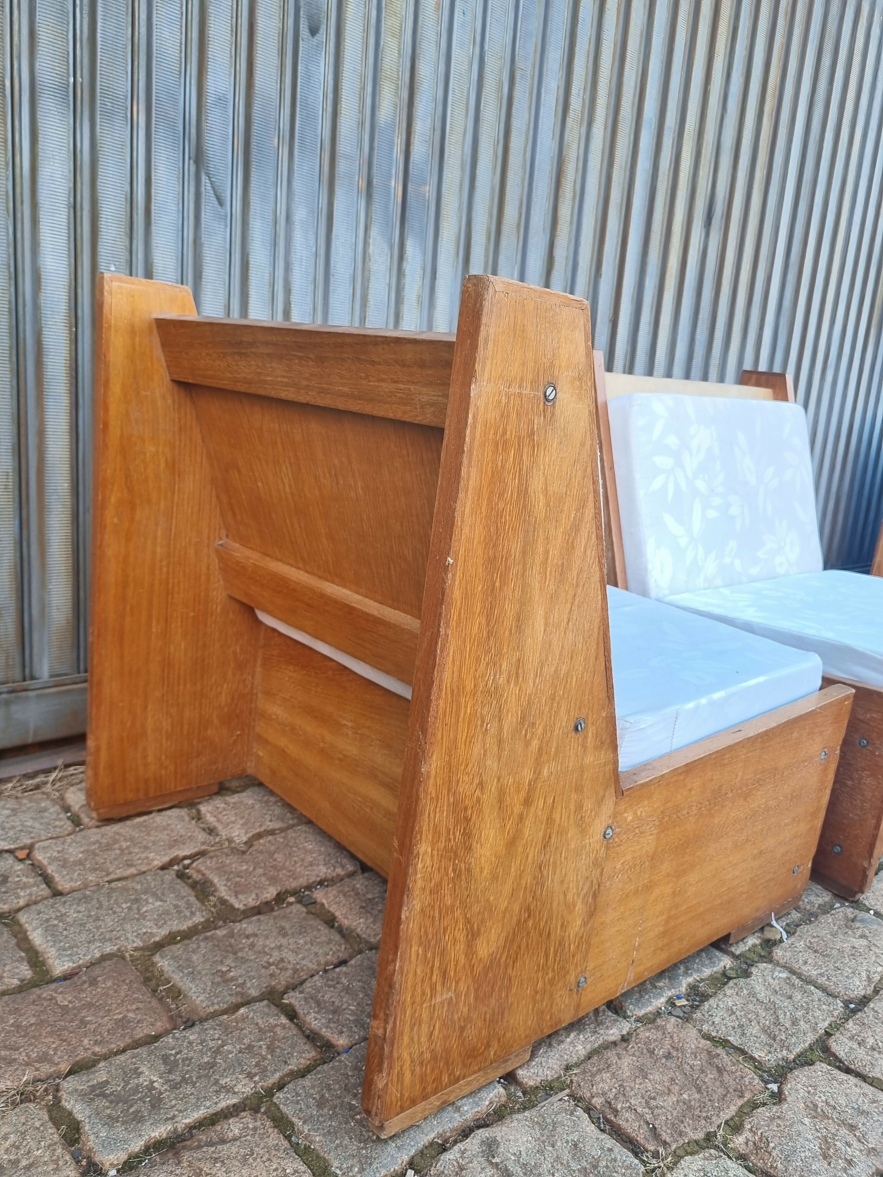 Poltronas baú anos 70 Vintage