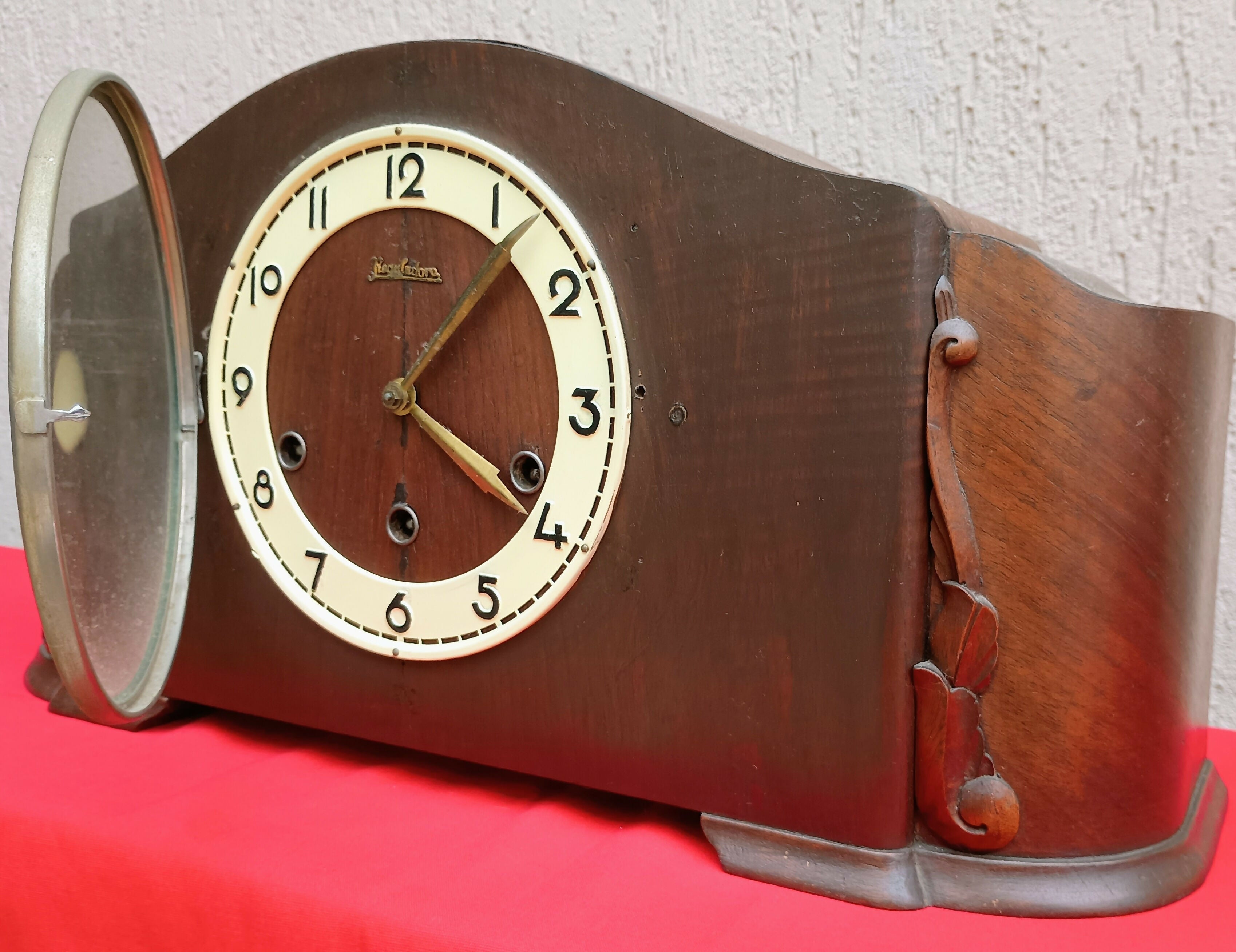 RELÓGIO DE MESA ART DÉCO COM CARRILHÃO – DÉCADA DE 1930/40