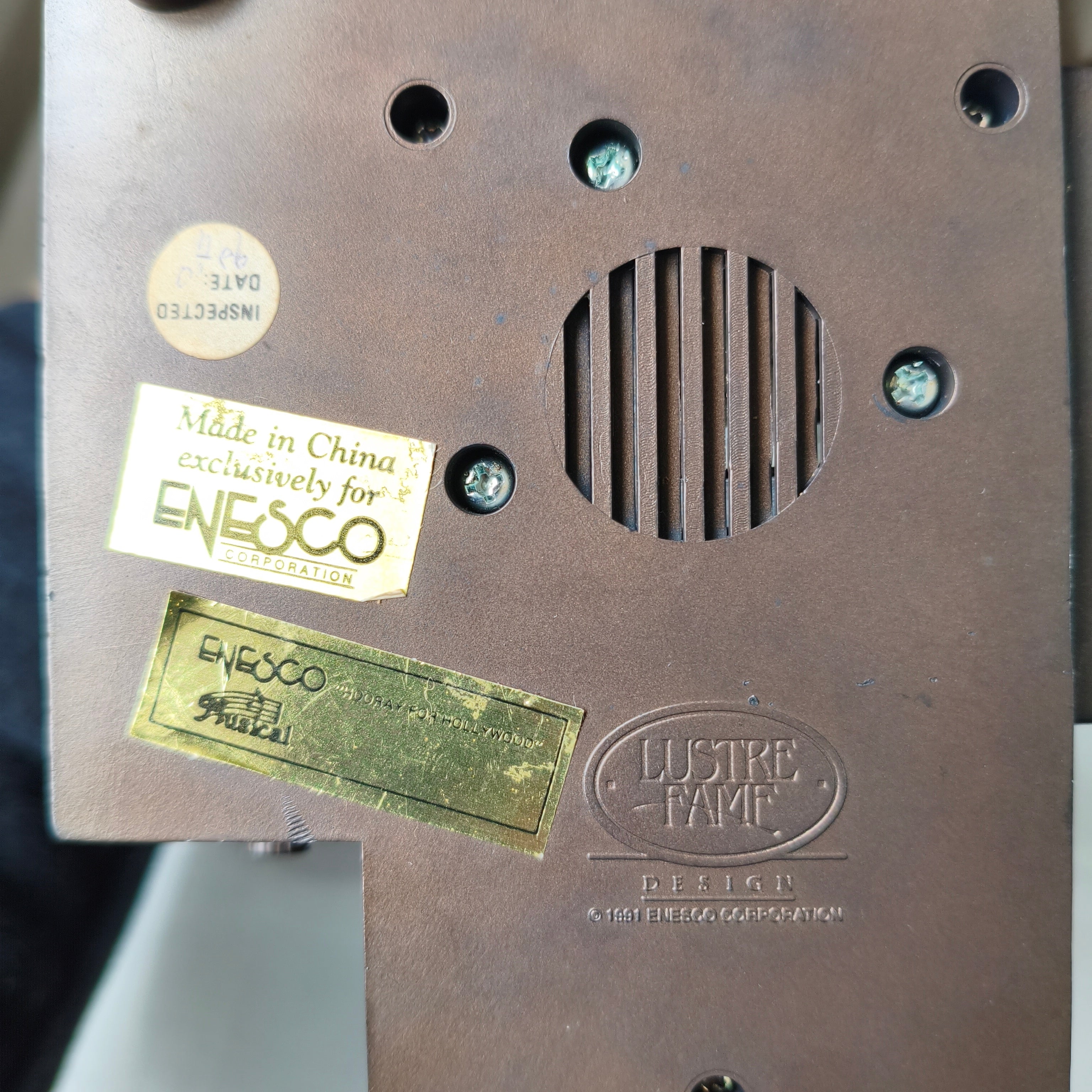 Caixinha musical Enesco Hooray for Hollywood