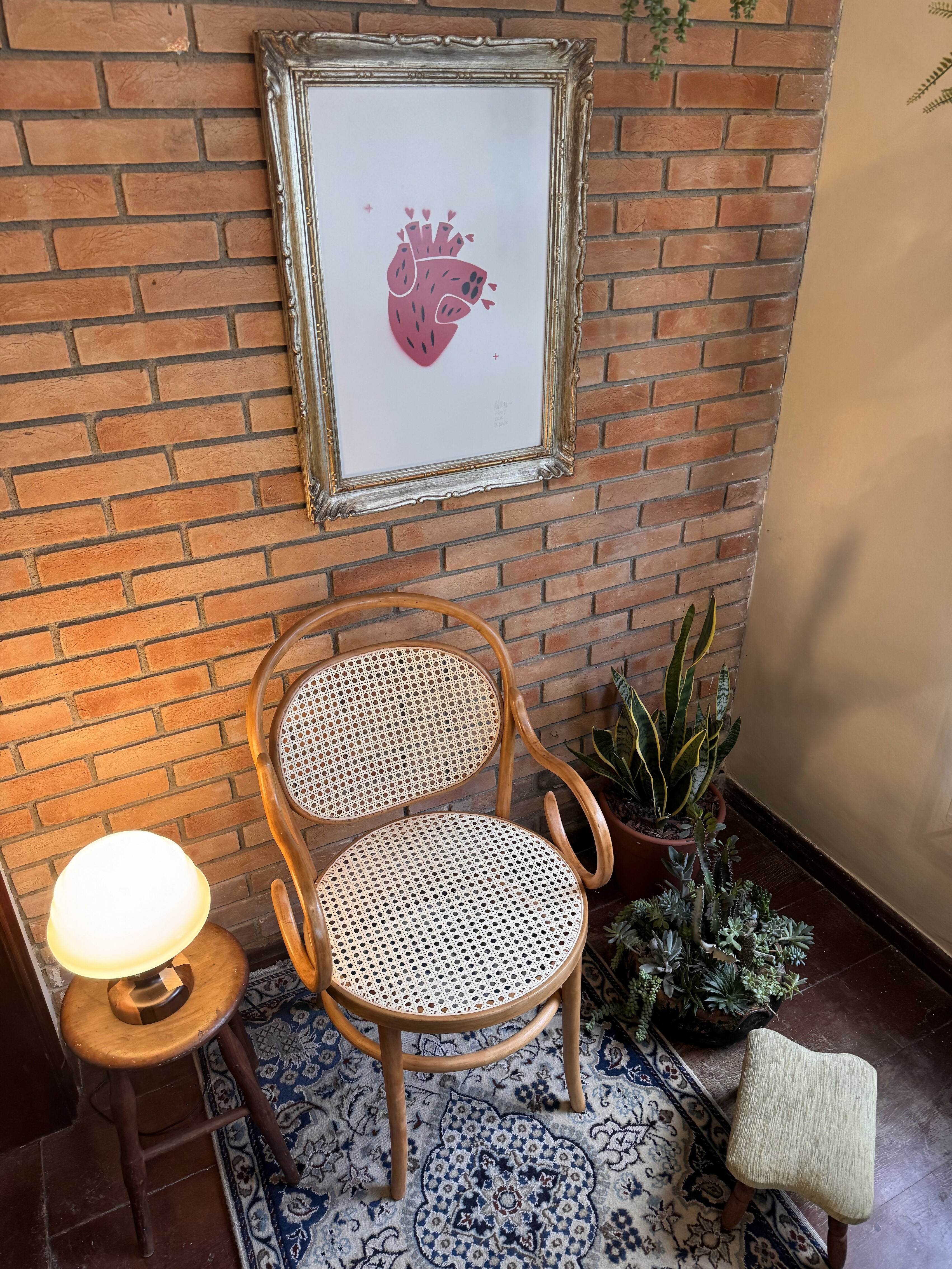 Poltrona Thonet Thonart Modelo Panamá (restaurada)