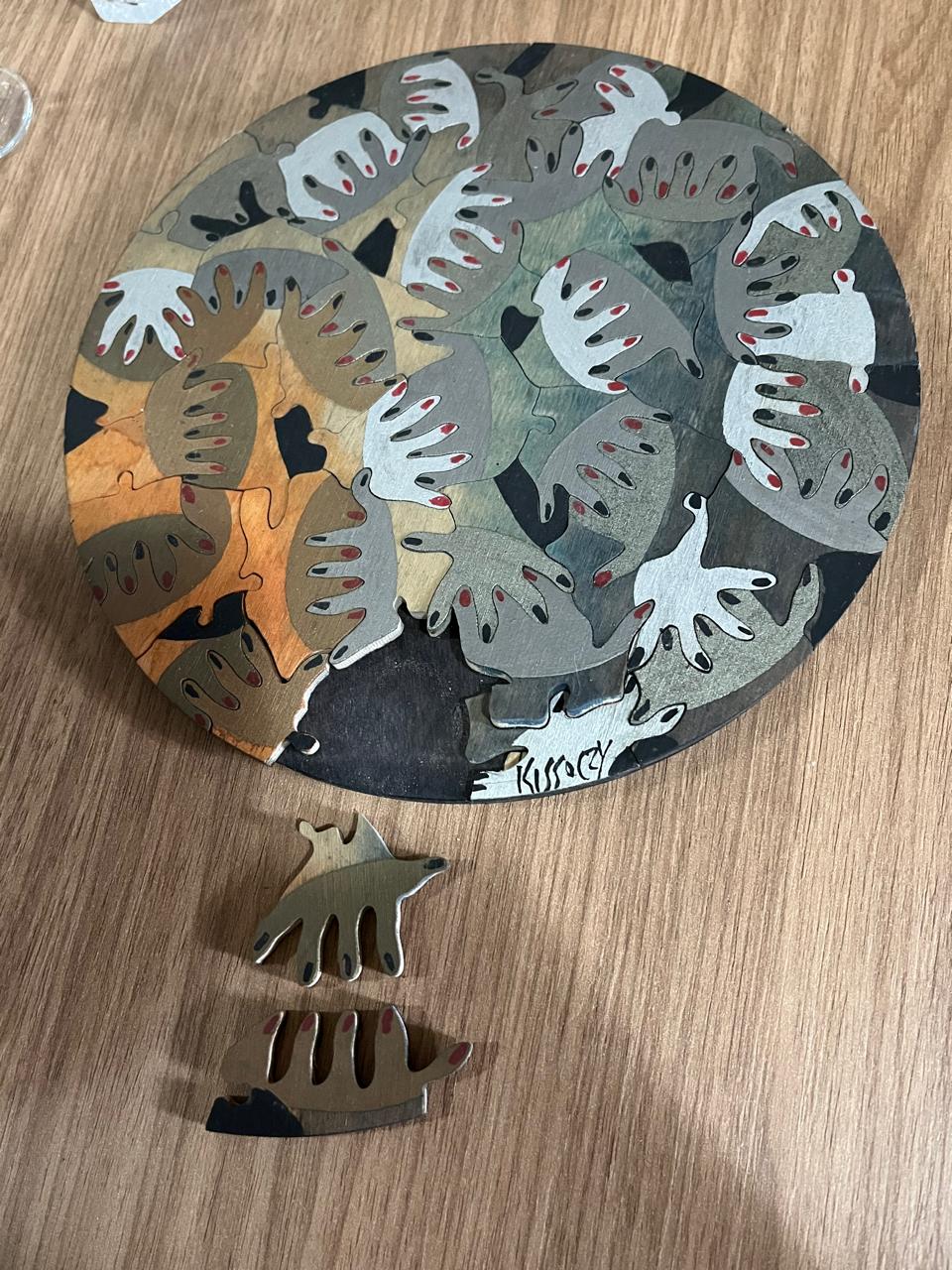 Puzzle artístico (quebra cabeça) - Kata Kissoczy