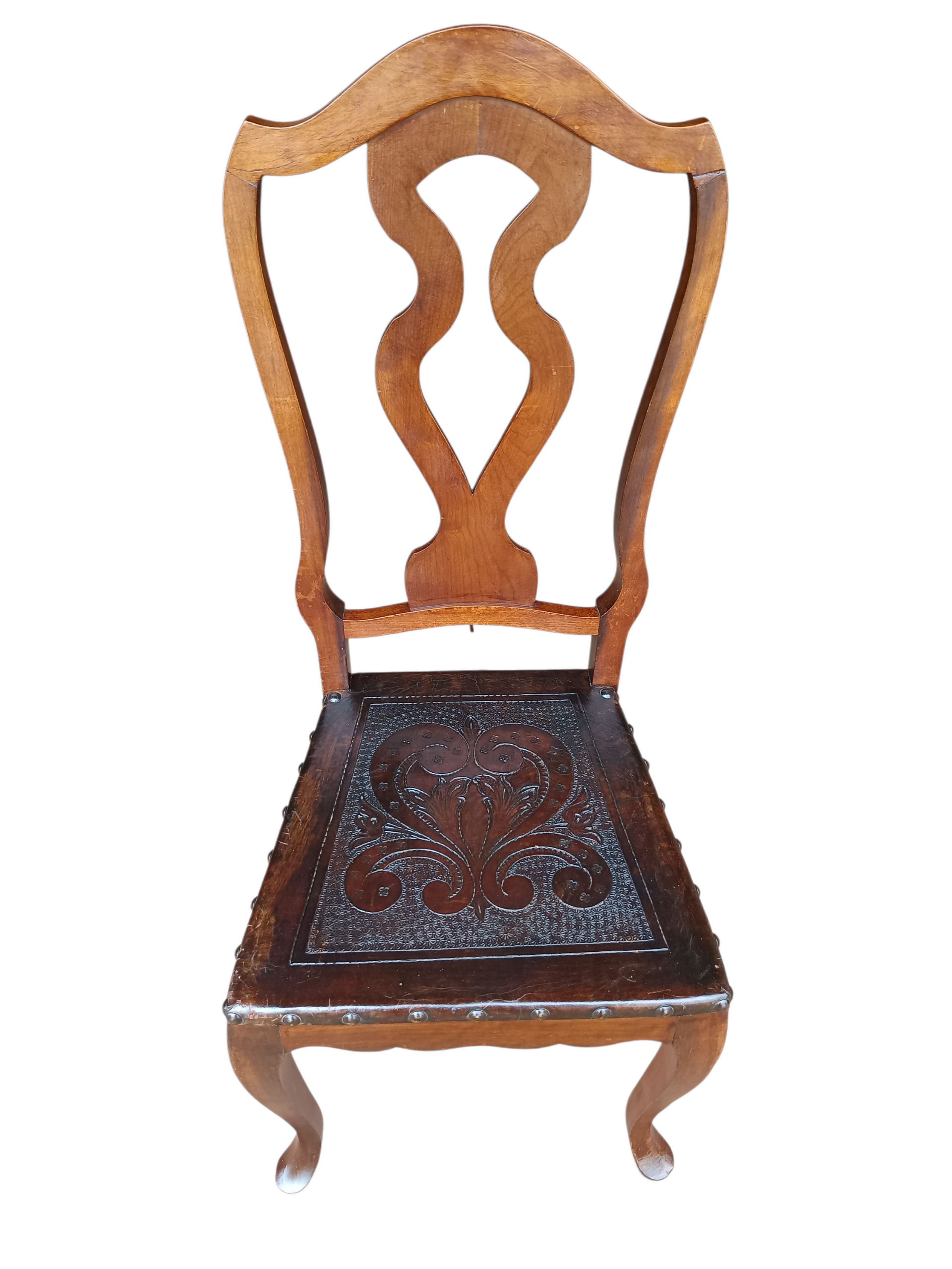 Maravilhosa Mesa Luís XV com 8 cadeiras