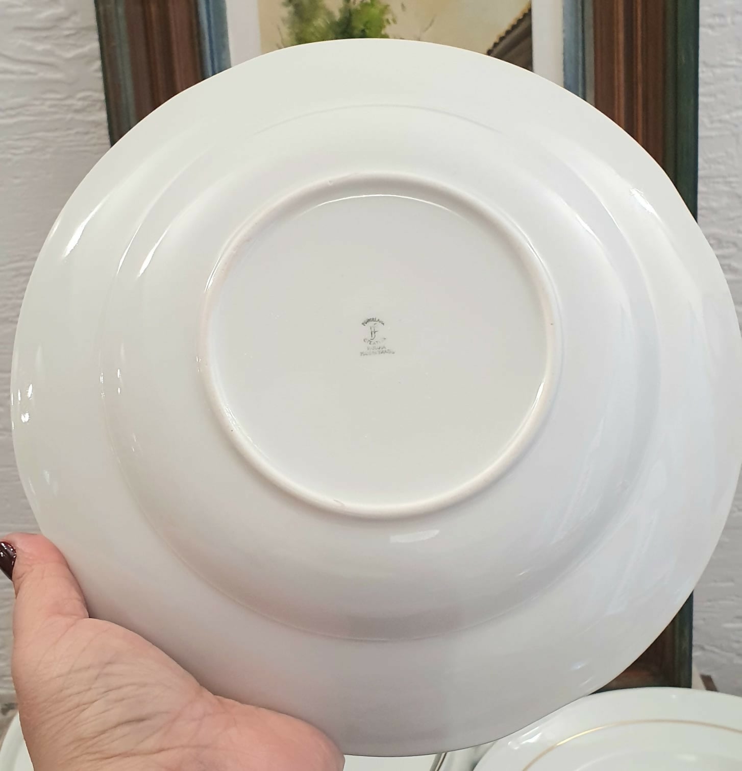 Conjunto de inverno em porcelana vintage, linda, Steatita, composto por 13 peças. Lindos!