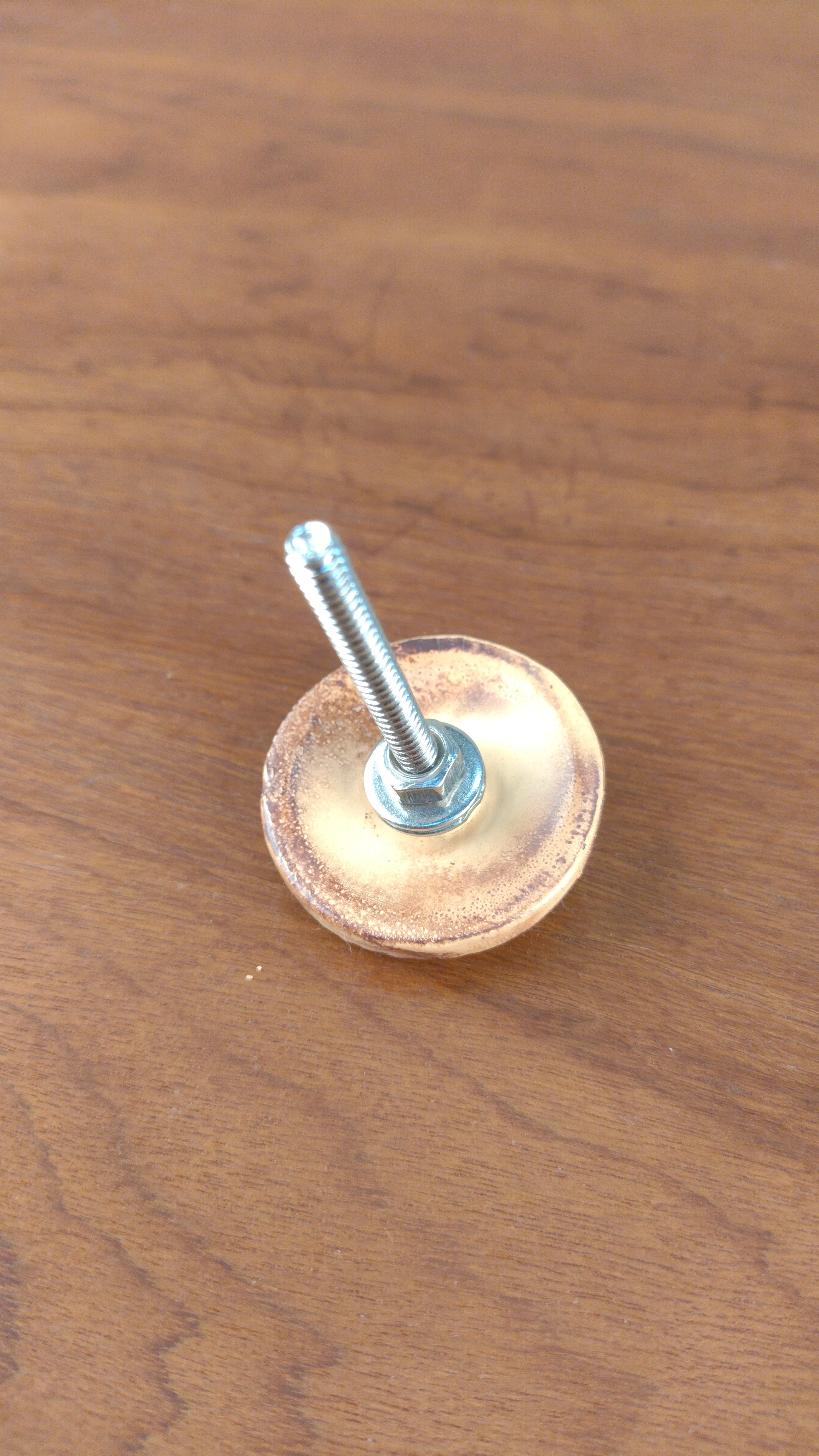 Puxador de metal com argola (D-3,5cm)