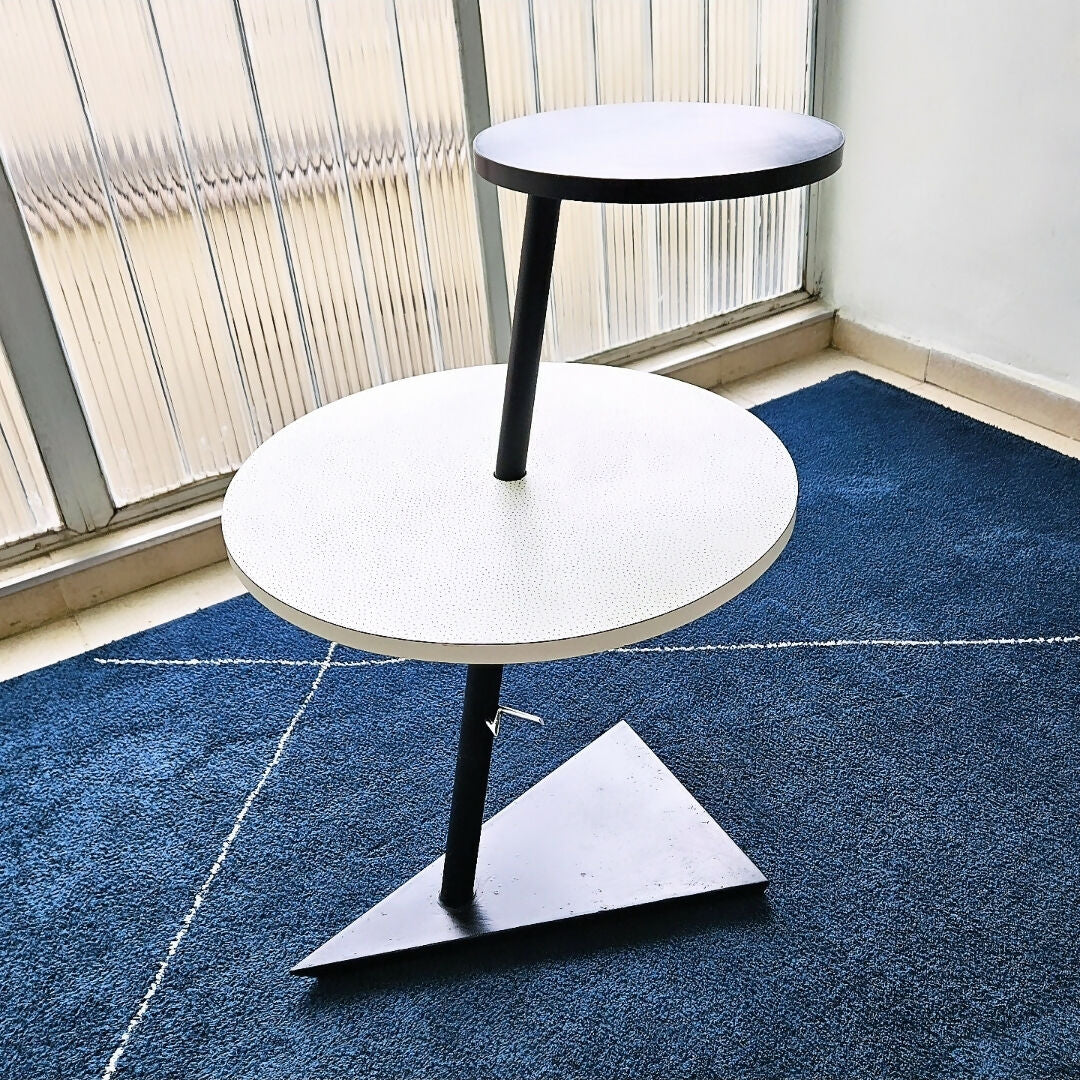 MESA AUXILIAR MEMPHIS STYLE ANOS 80