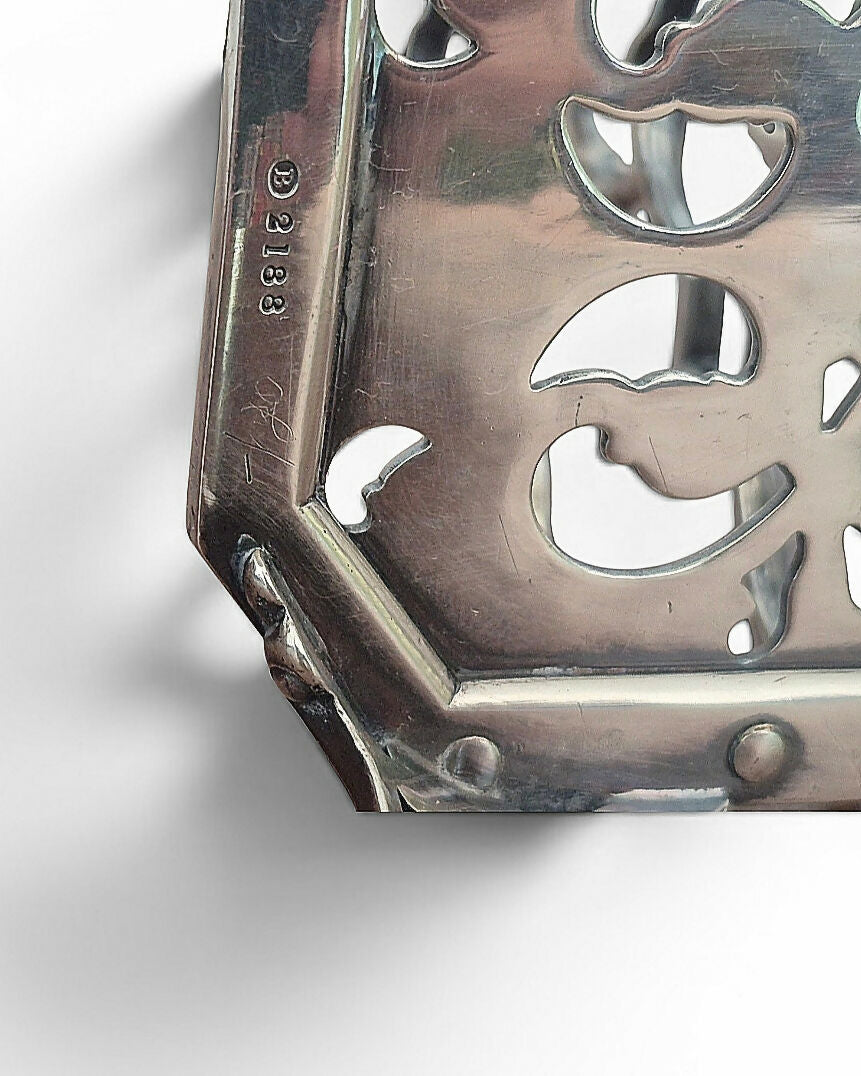 Toast Rack em banho de prata (suporte para torradas)