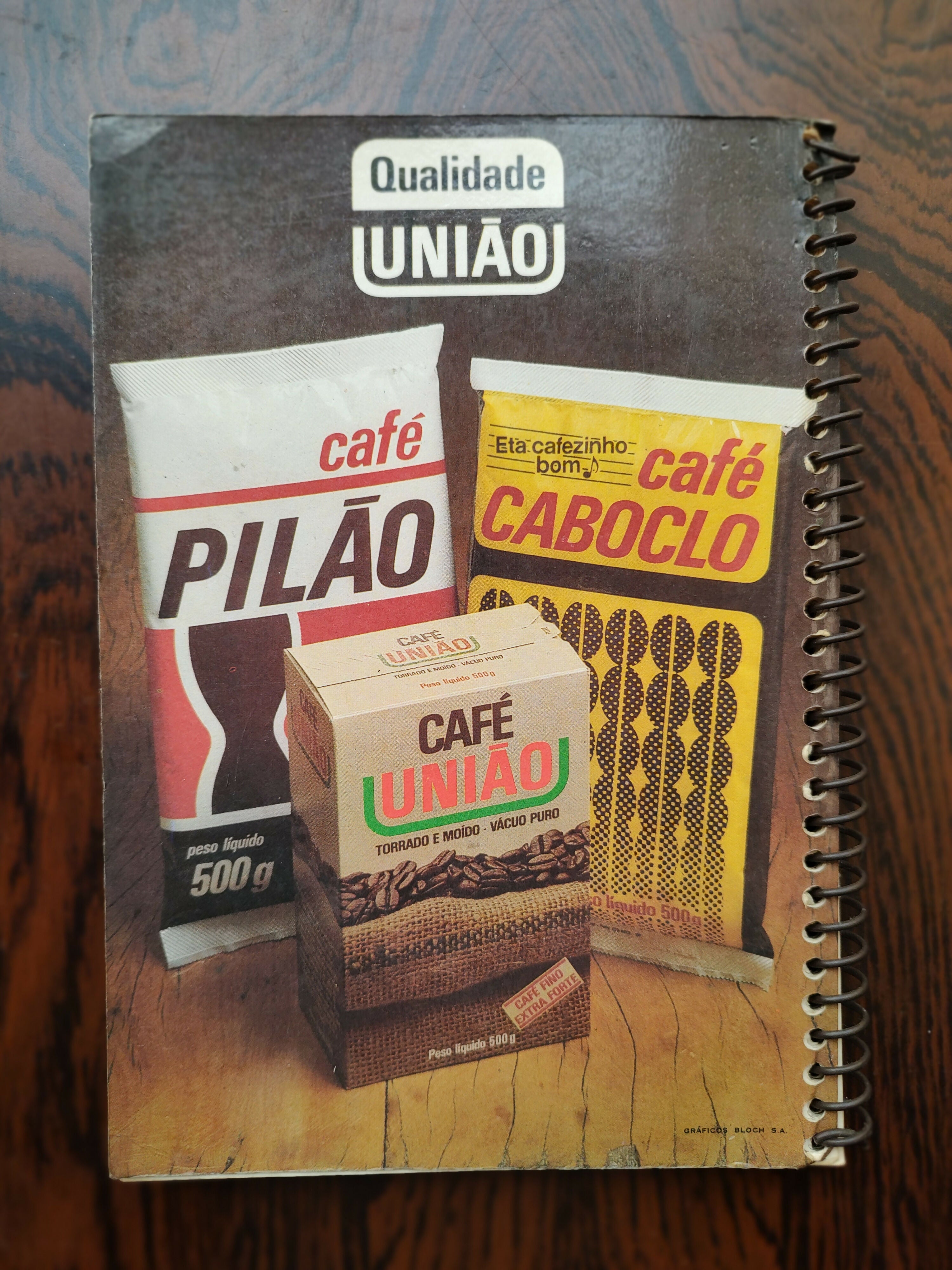 Livro Temático &quot;Café - o sabor e o prazer&quot; publicado pela União 1982