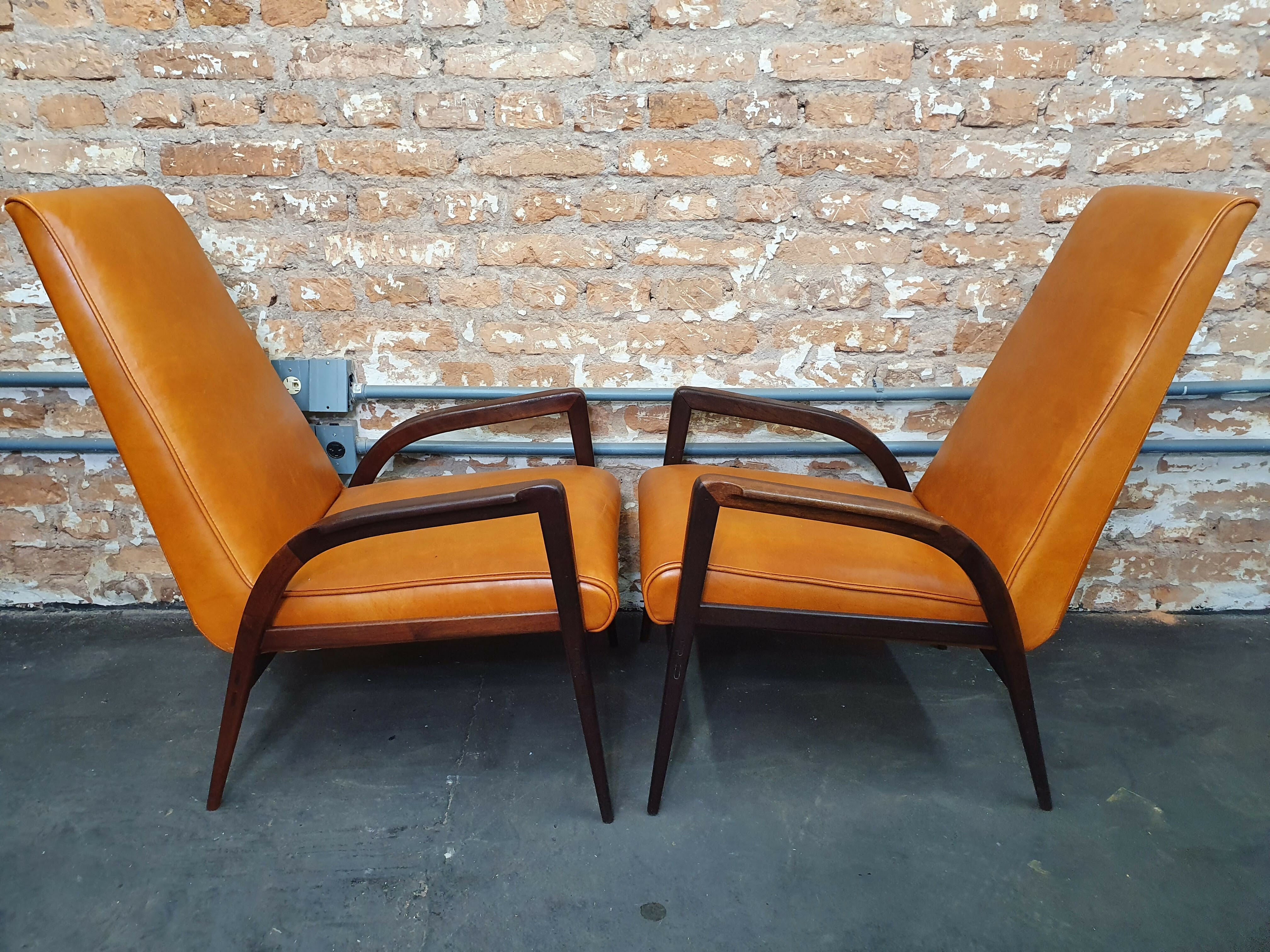 Par poltronas vintage anos 60