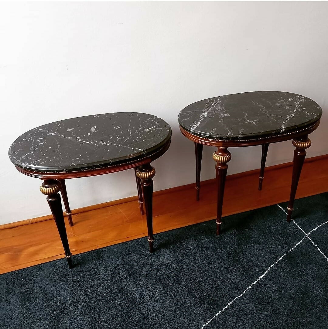 PAR DE MESAS LATERAIS FRANCESAS ANOS 50