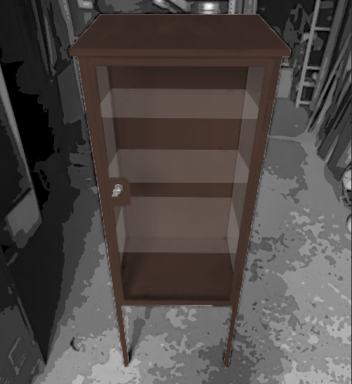 Cristaleira / Vitrine / Armário antigo de farmácia customizado