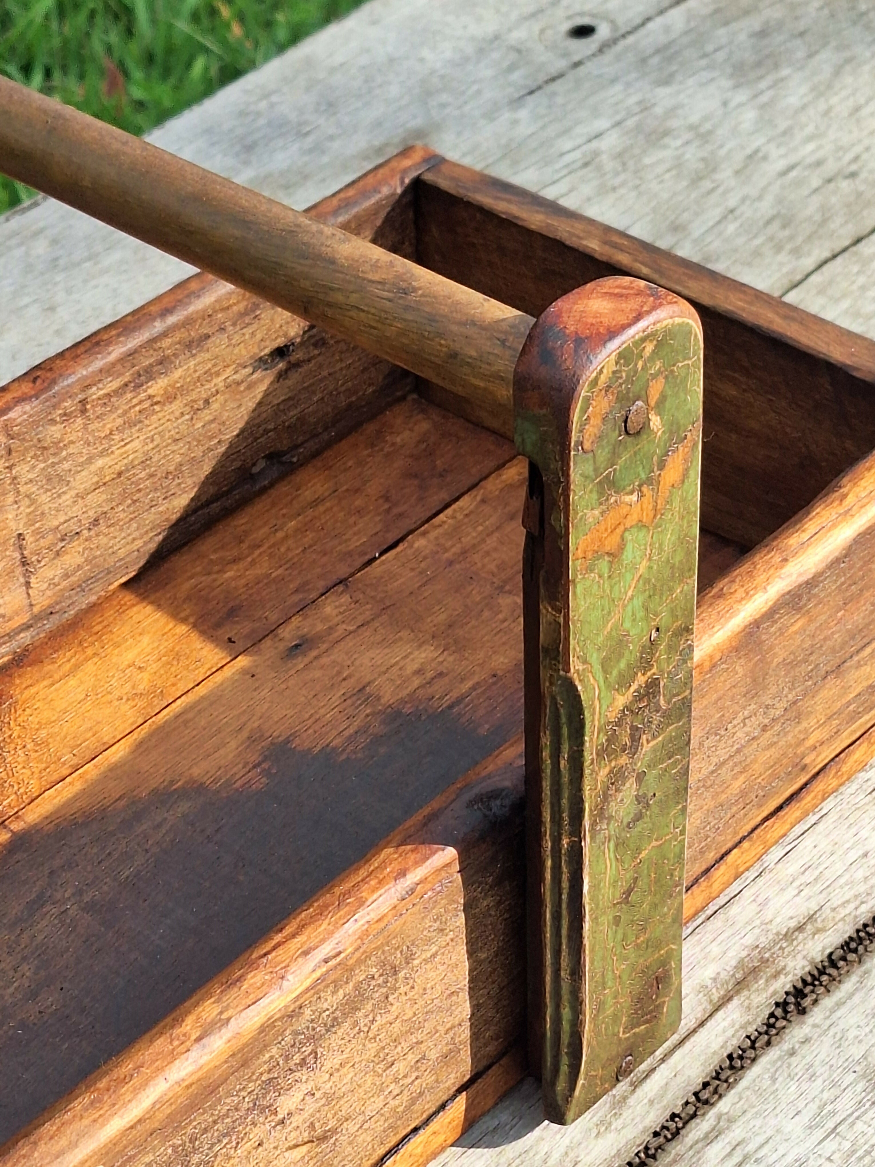 Caixa de Ferramenta Antiga Garimpo Mineiro