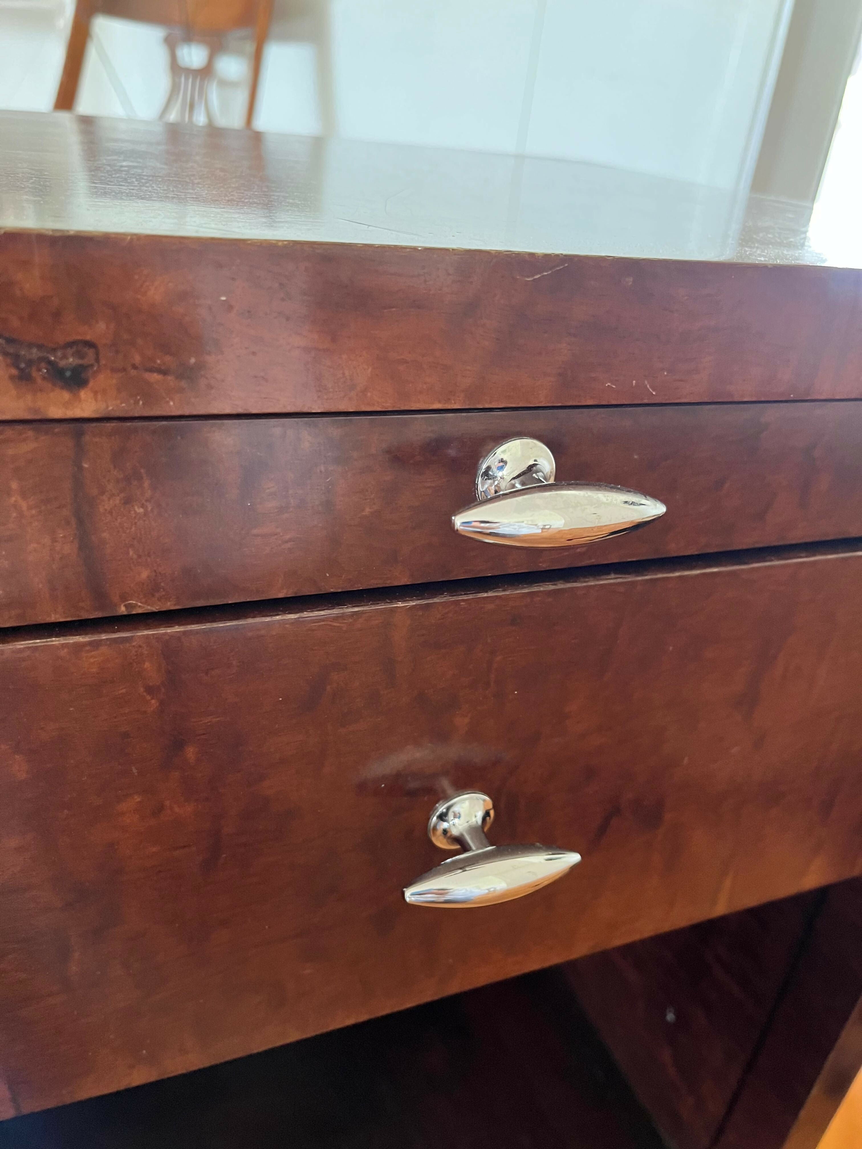 Móvel de Cabeceira em Rádica de Imbuia (L- 50cm)