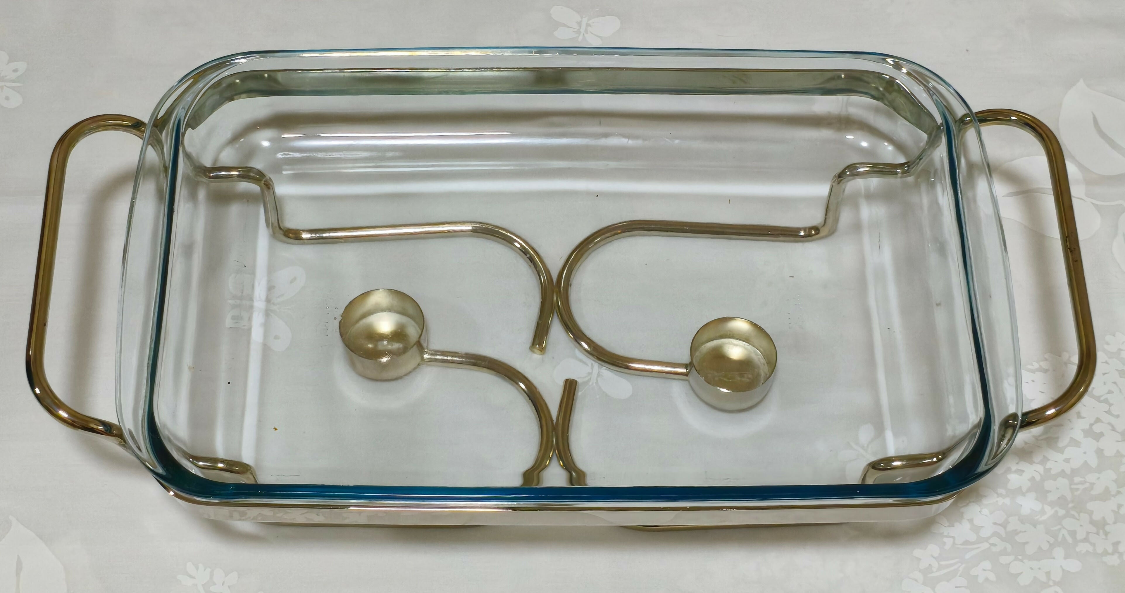 Rechaud Regent Silverware com travessa Marinex