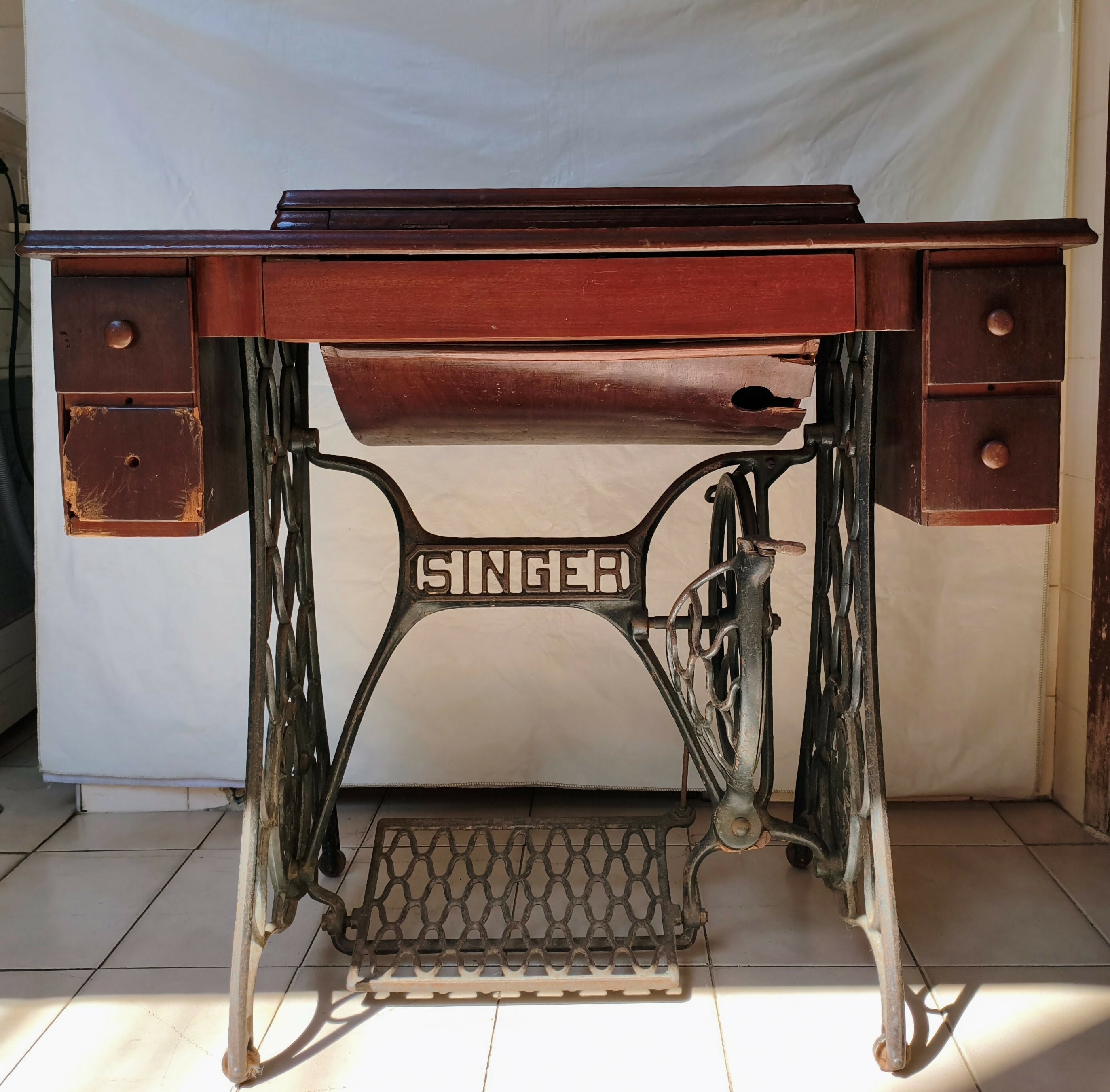 Máquina de costura Singer - 1910