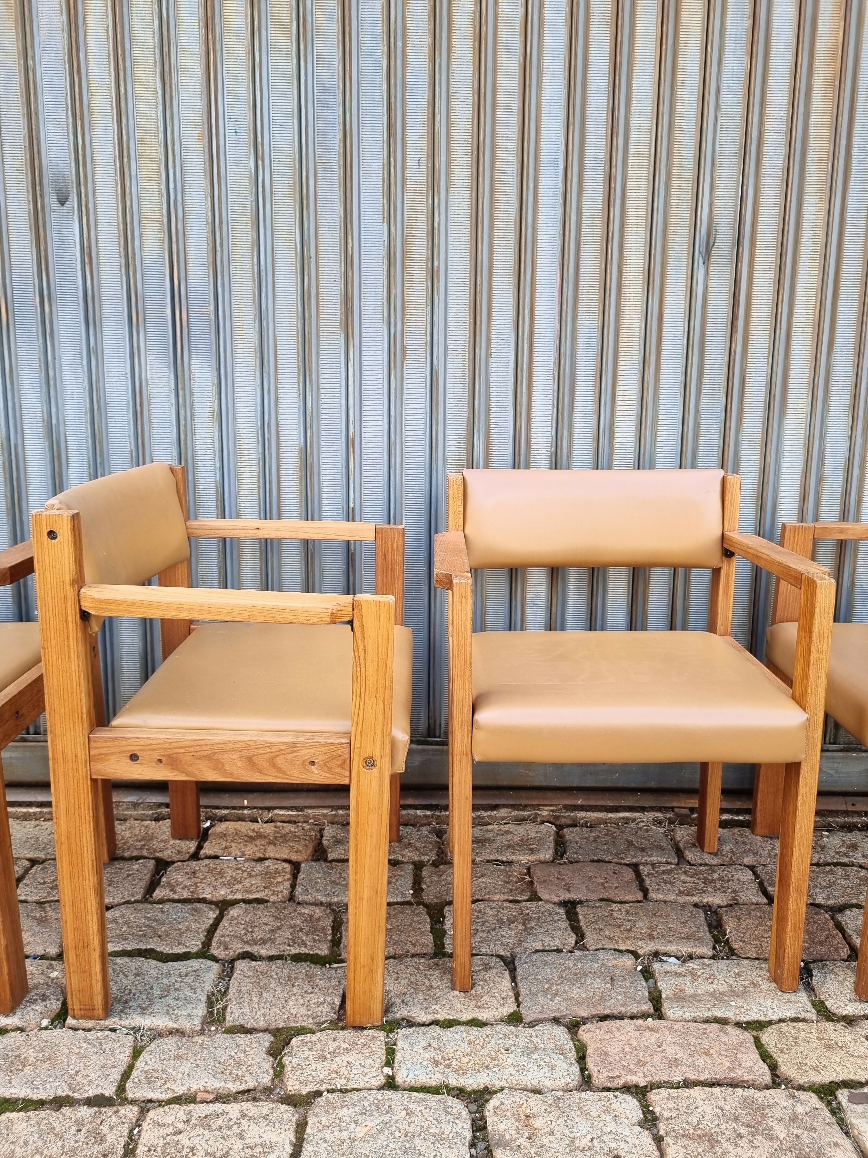 Set 4 poltronas anos 70