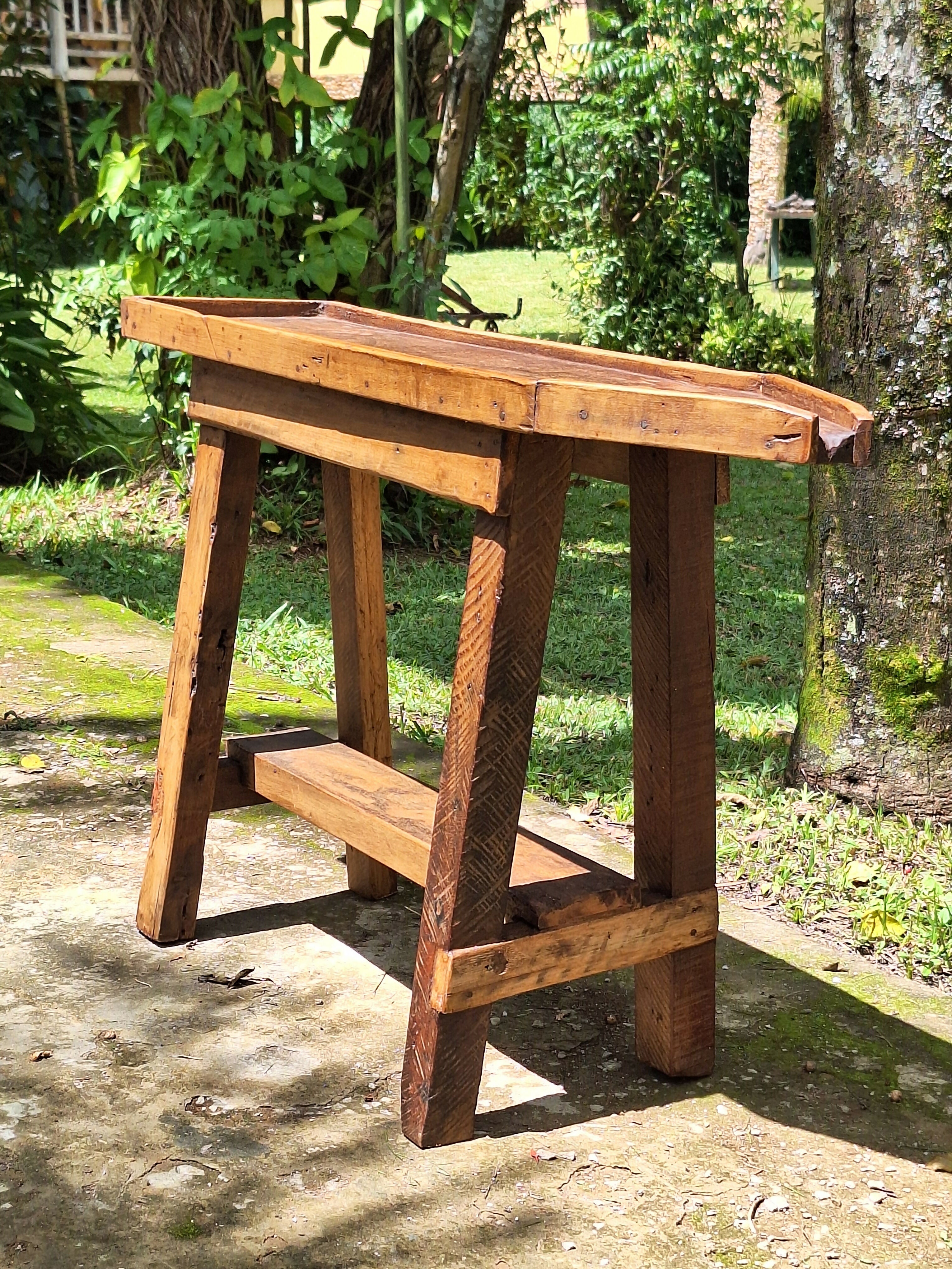 Queijeira Rústica Madeira Maciça Garimpo Mineiro