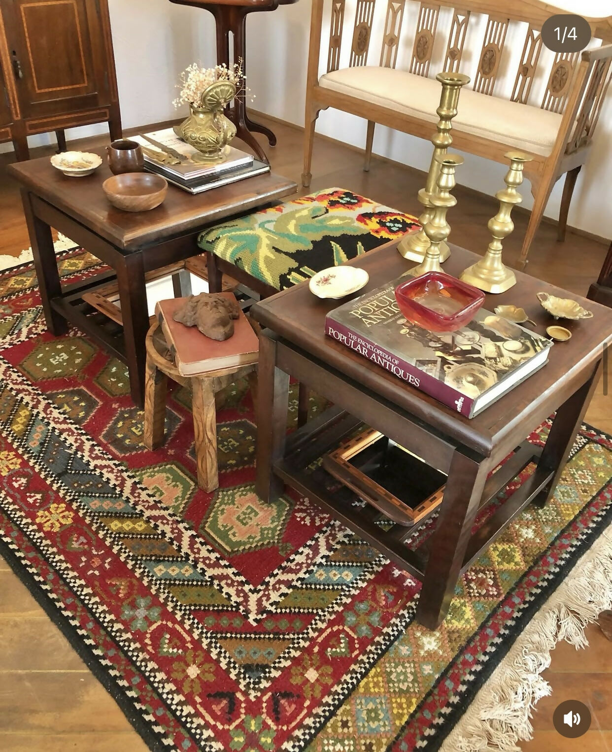 Mesinha em Jacarandá anos 60 (valor unitário)