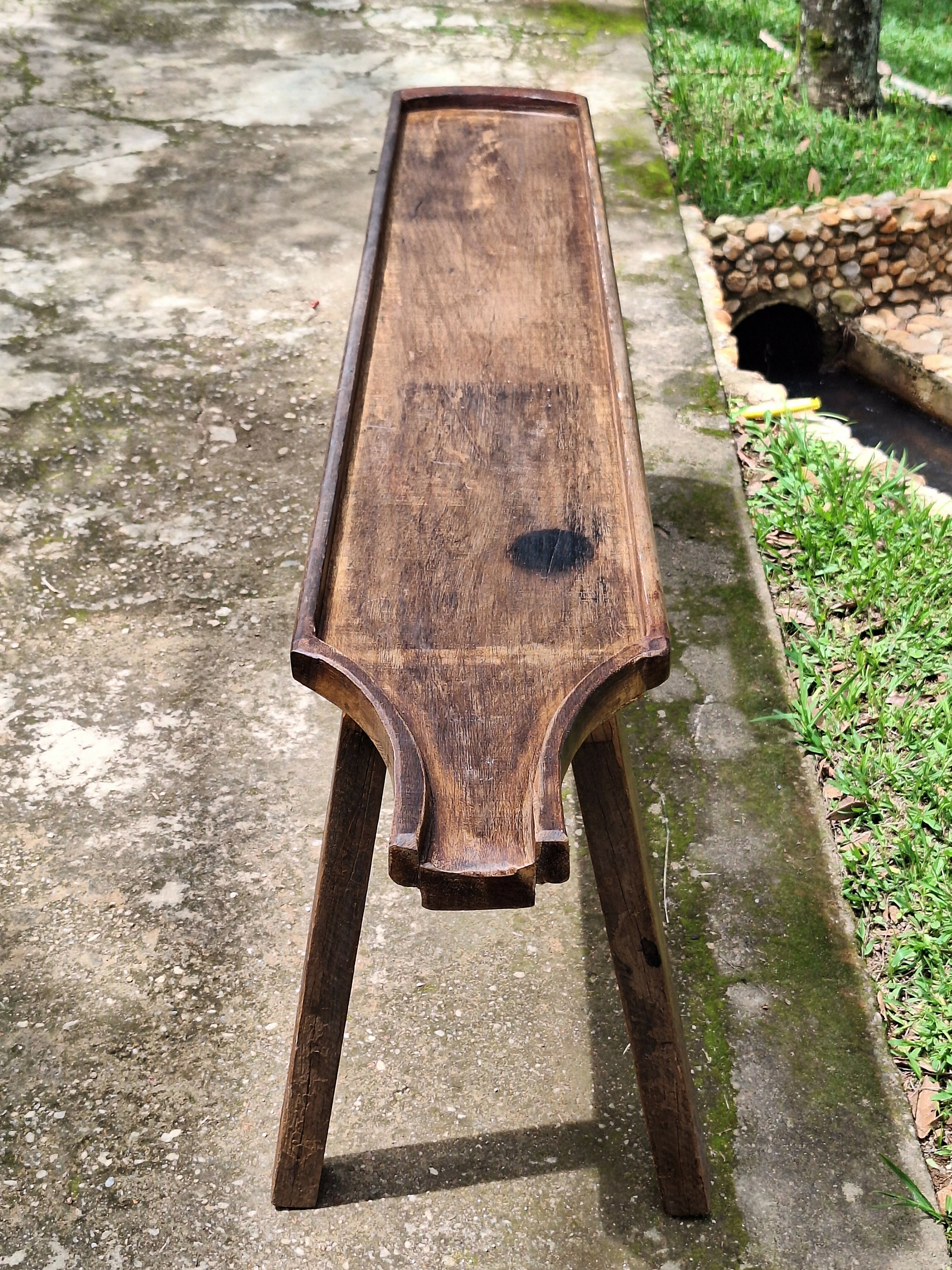 Queijeira Antiga Madeira Maciça Garimpo Mineiro