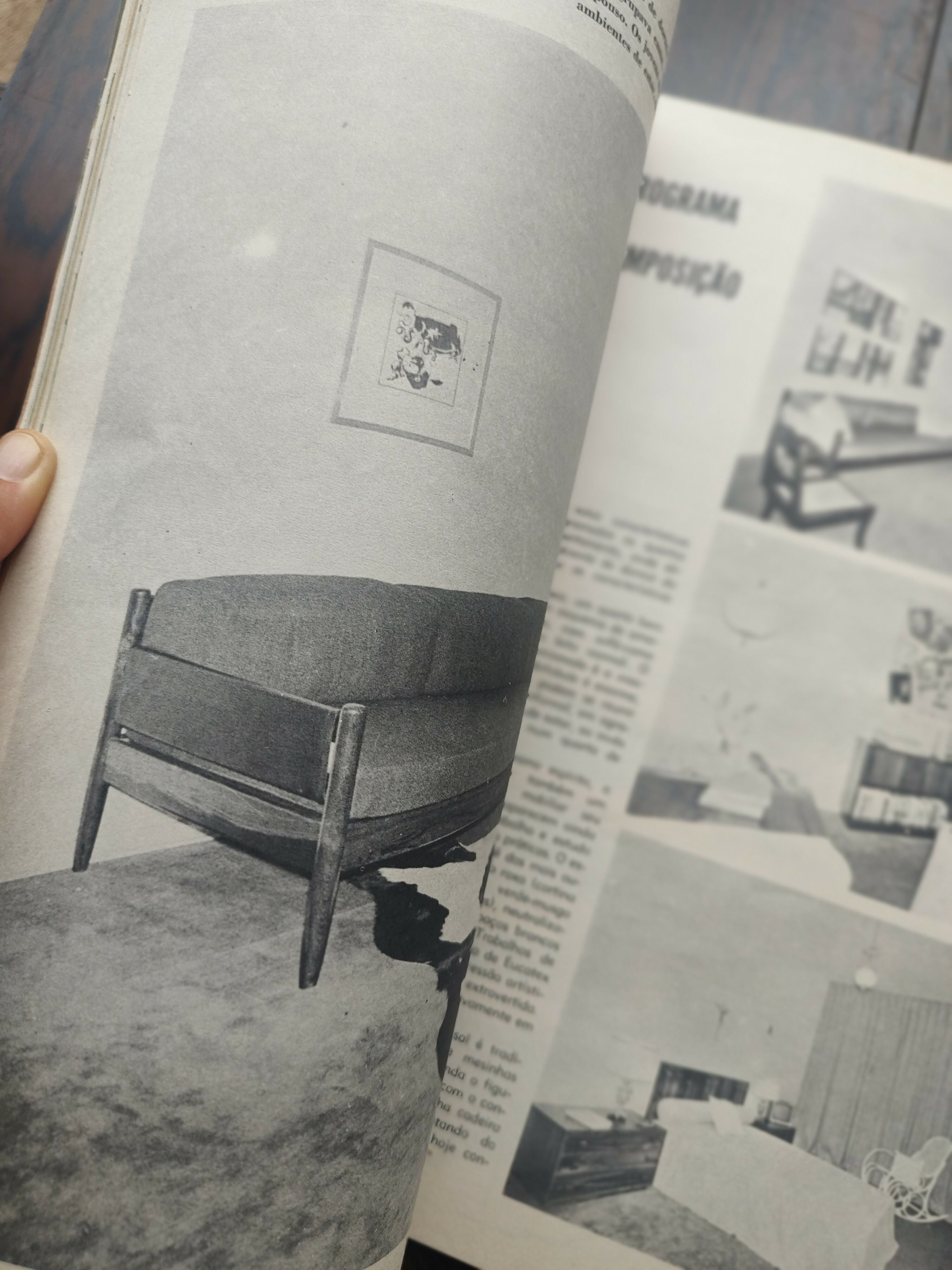 Antiga &quot;Revista Casa &amp; Jardim&quot; - 1968 (Capa Escritórios em Casa)