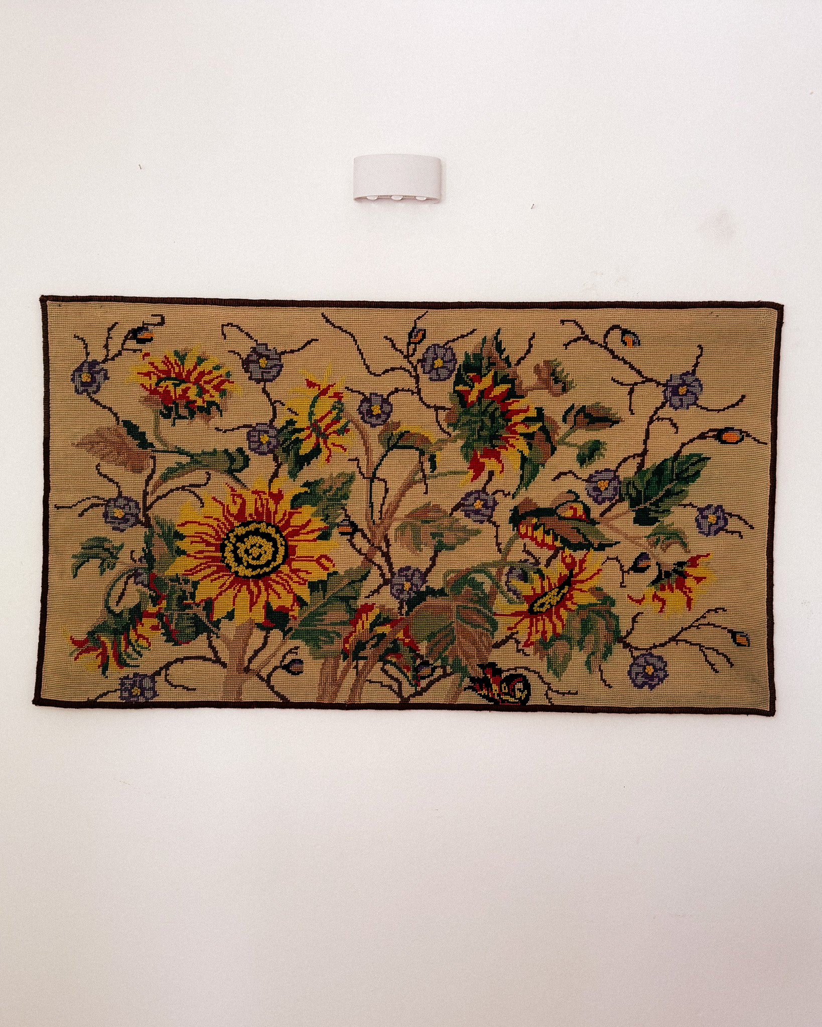 Tapeçaria floral anos 90