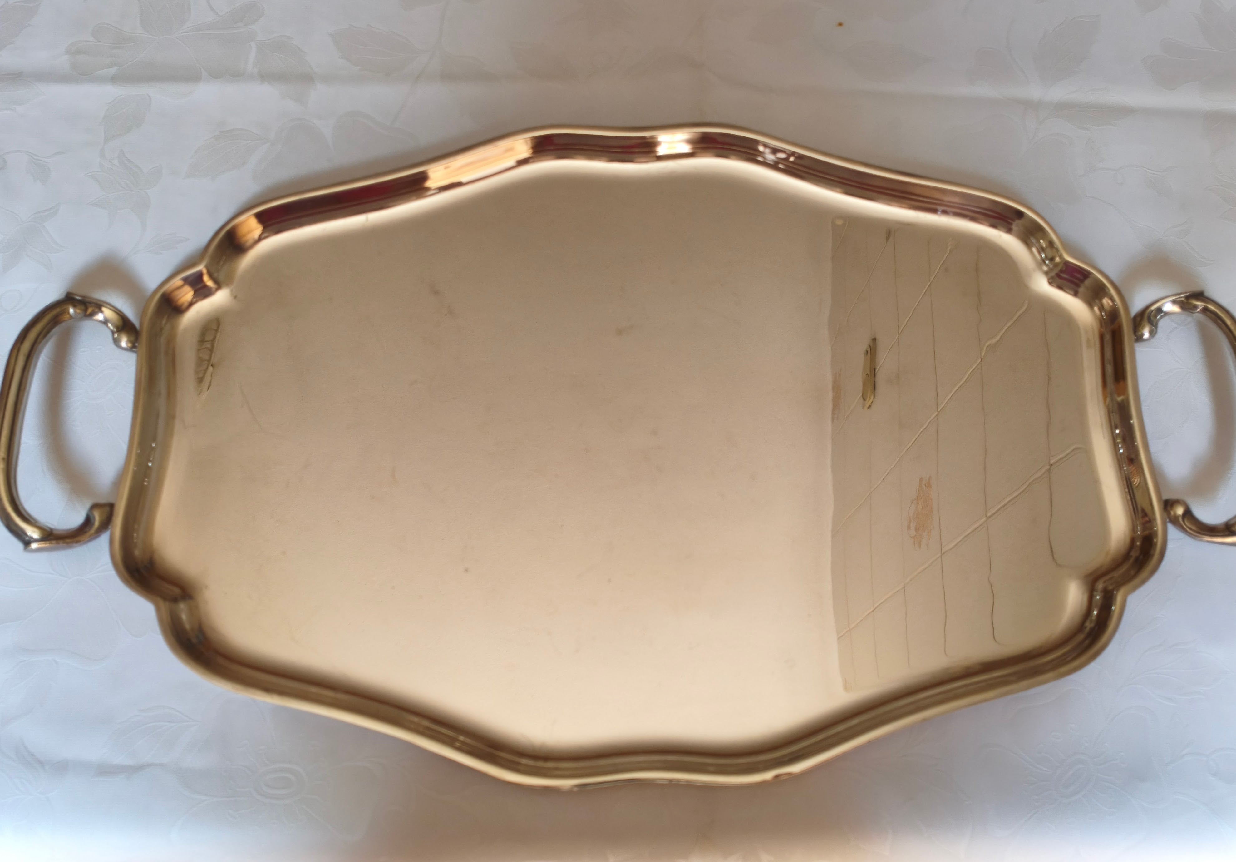 Bandeja Meridional em Prata 90 – 55 cm