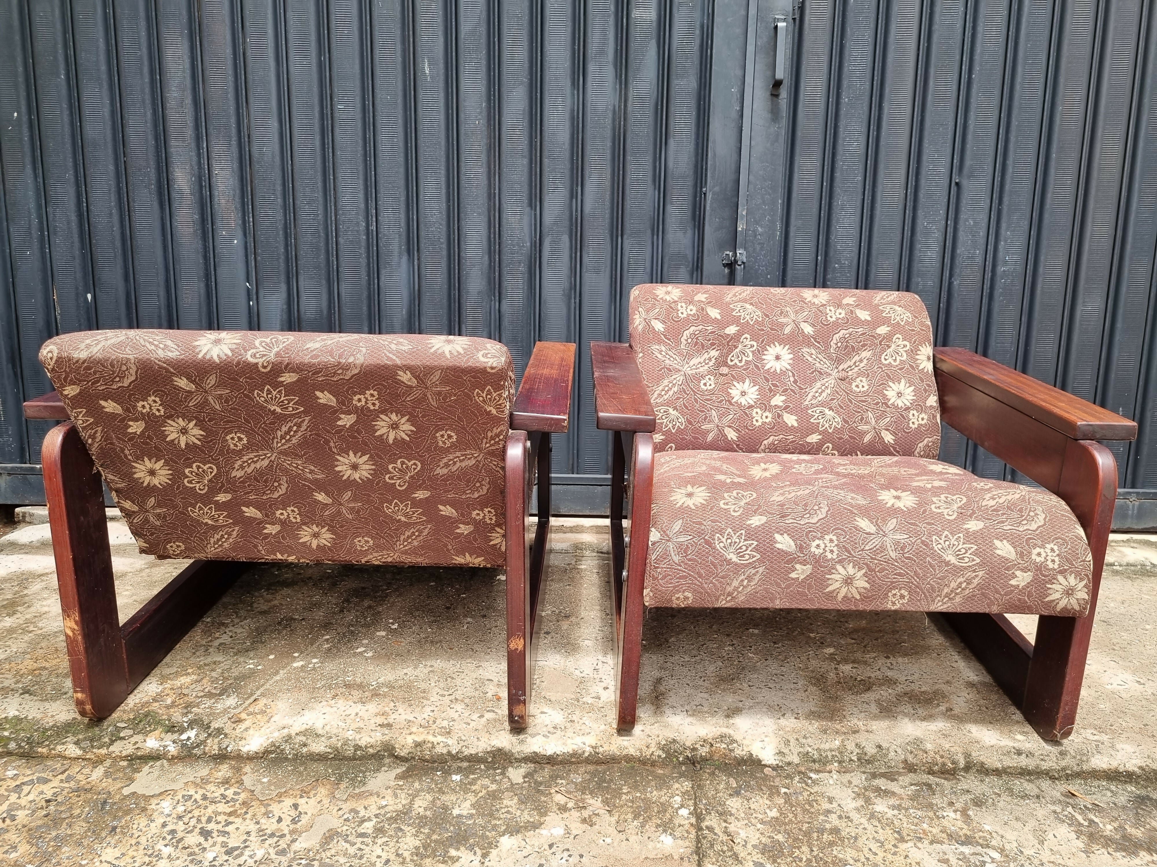 Par de poltronas Lafer mp185