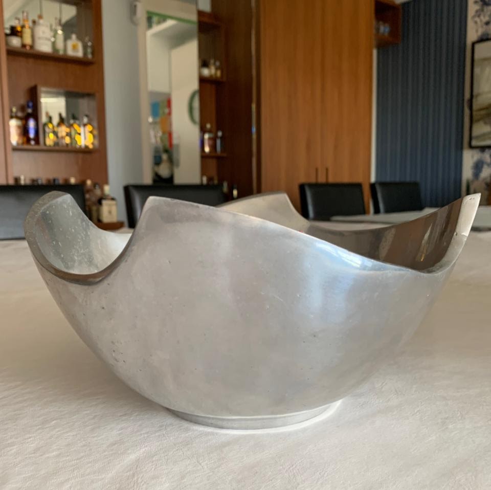 Centro de mesa / bowl decorativo Peltrina