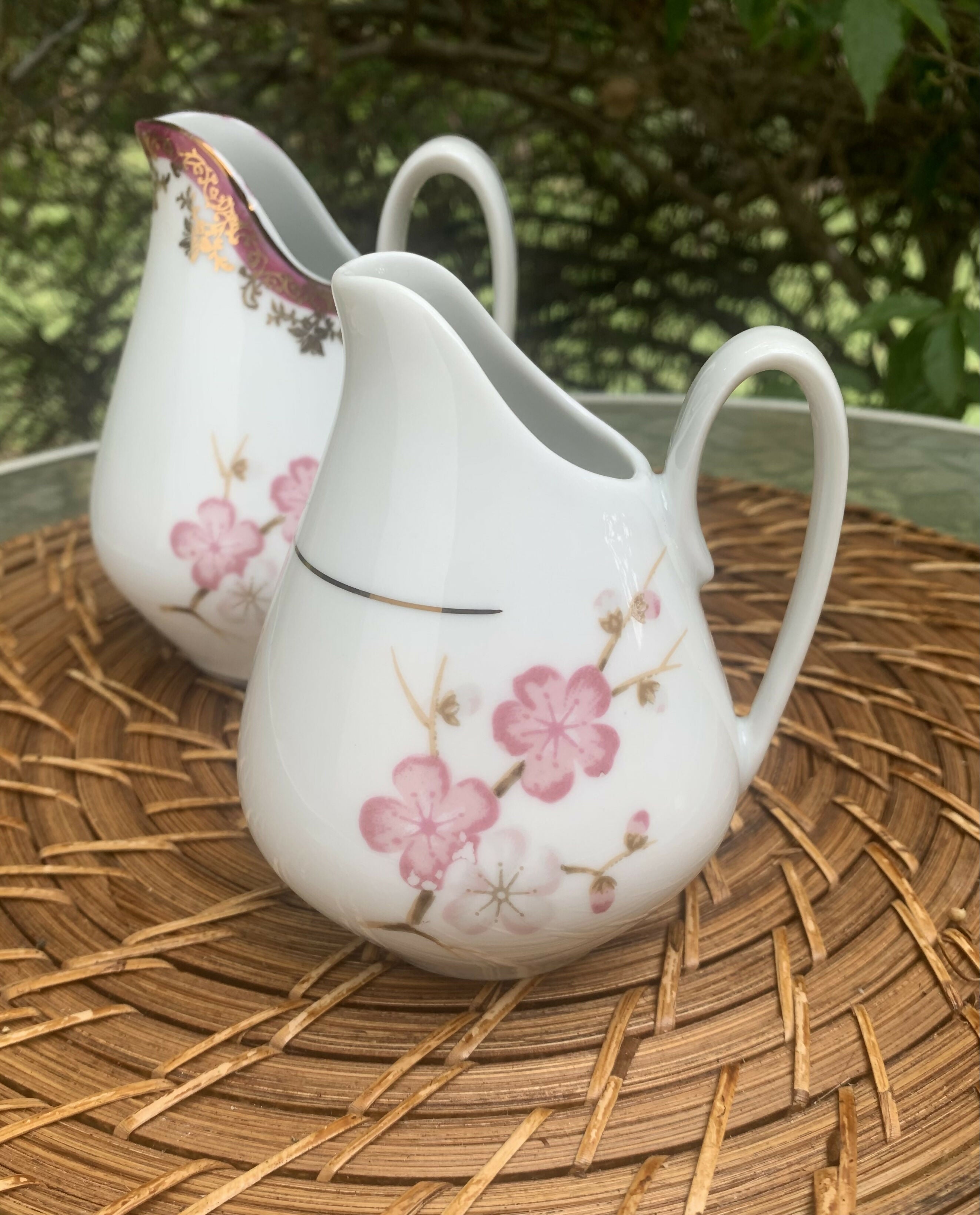 Jarrinhas Leiteiras Cremeiras porcelana Real (valores distintos)