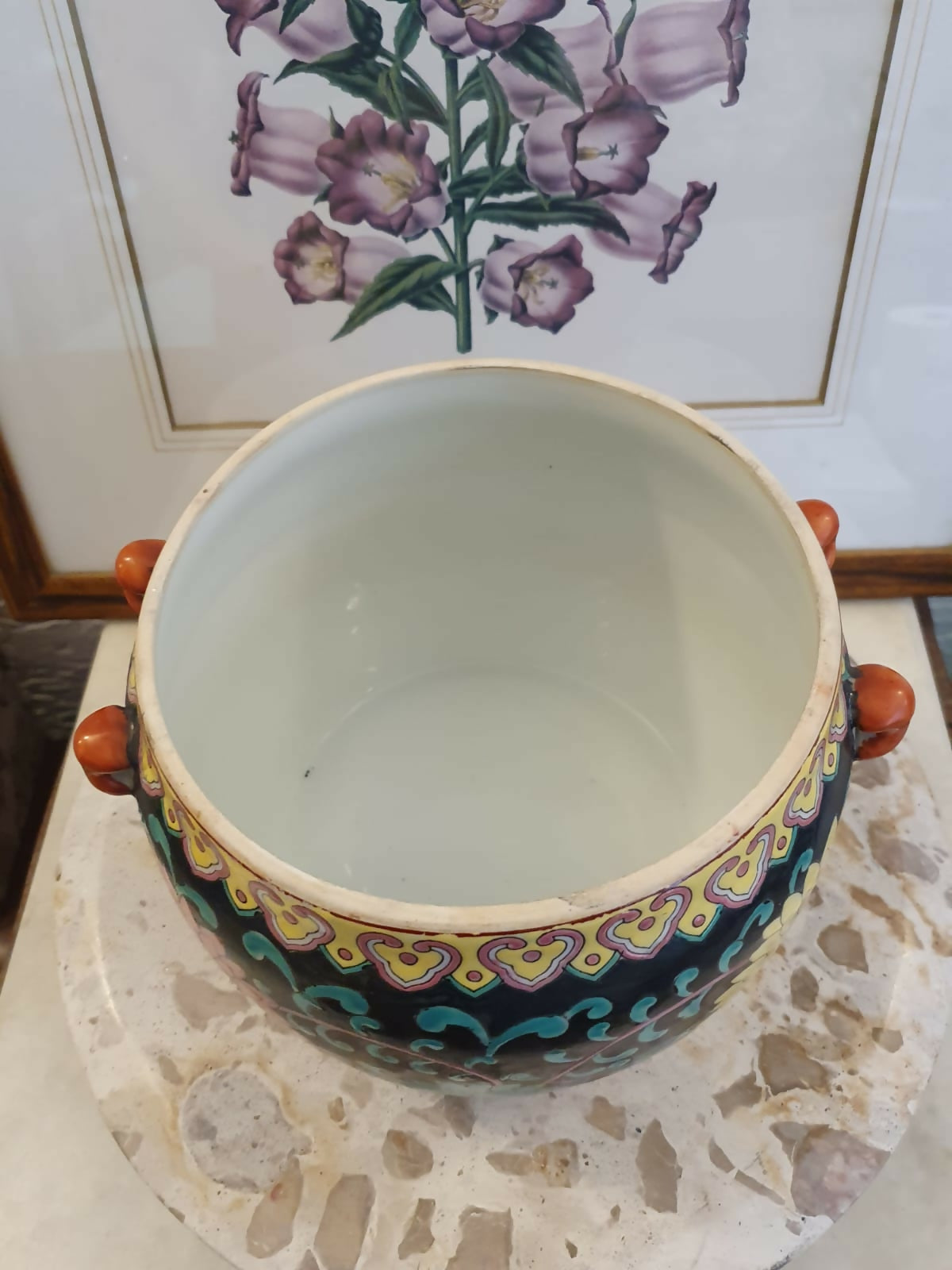 Grande (Mesmo! Tamanho de sopeira) ginger jar chinês, anos 60, família Noir, impecável!