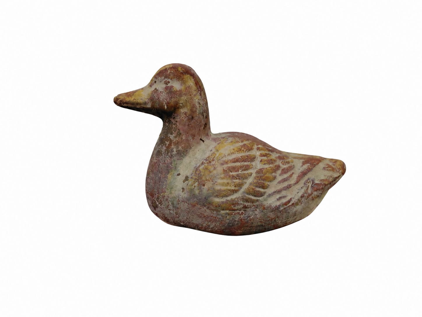 PATO VINTAGE em pedra natural com tom rosado