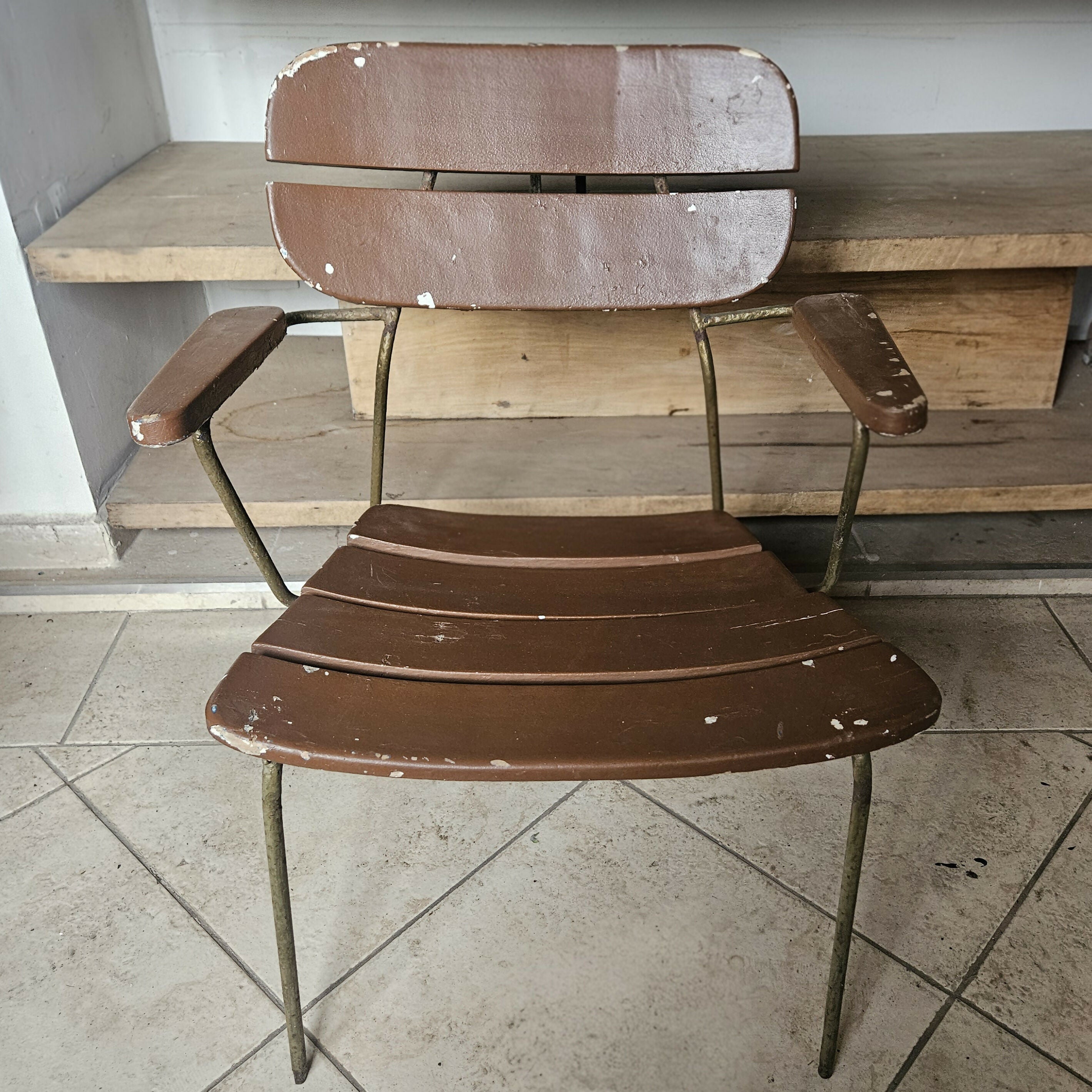 POLTRONA DE FERRO ANOS 50 CARLO HAUNER