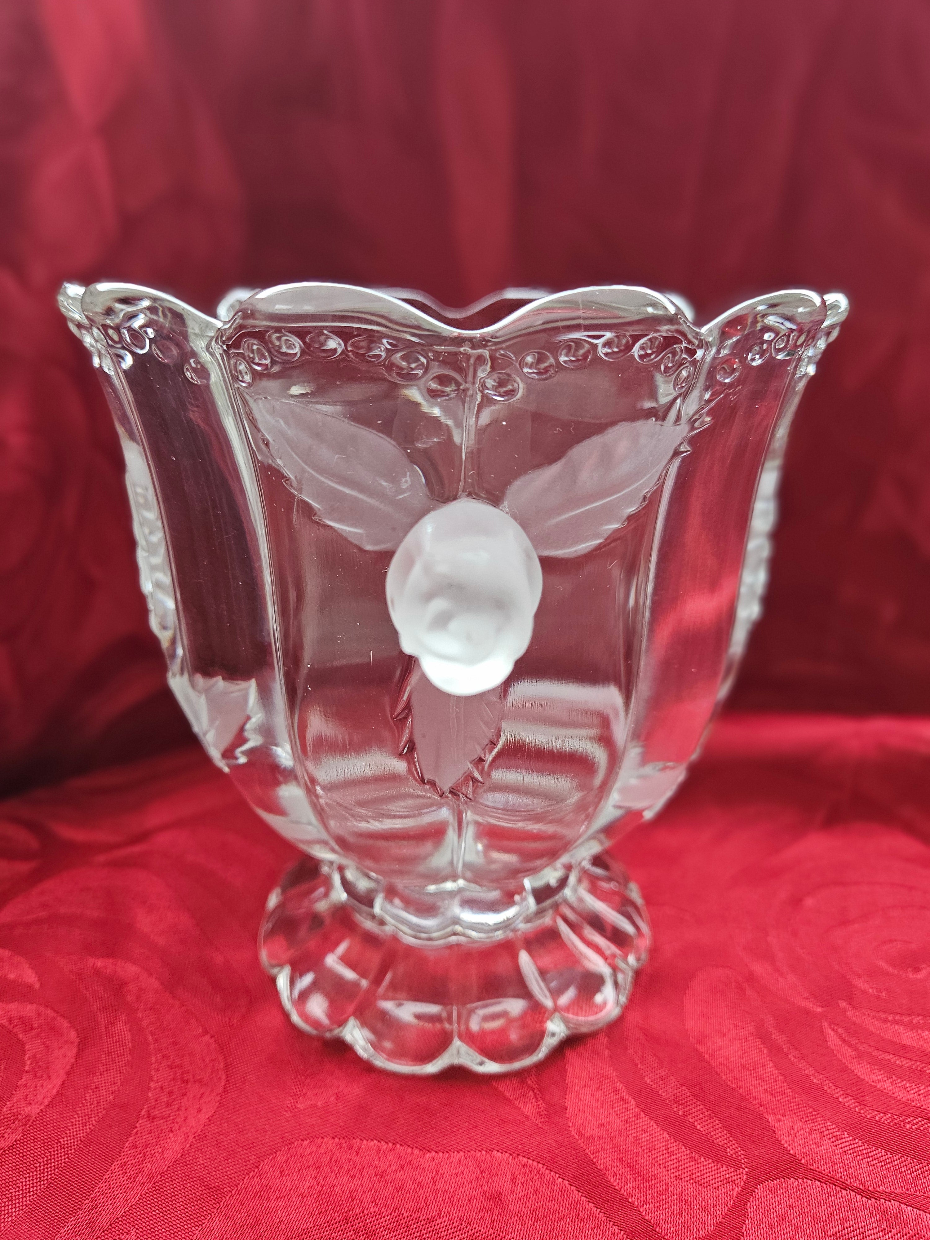 Vaso em Cristal da Boêmia Imperlux - Década de 60/70