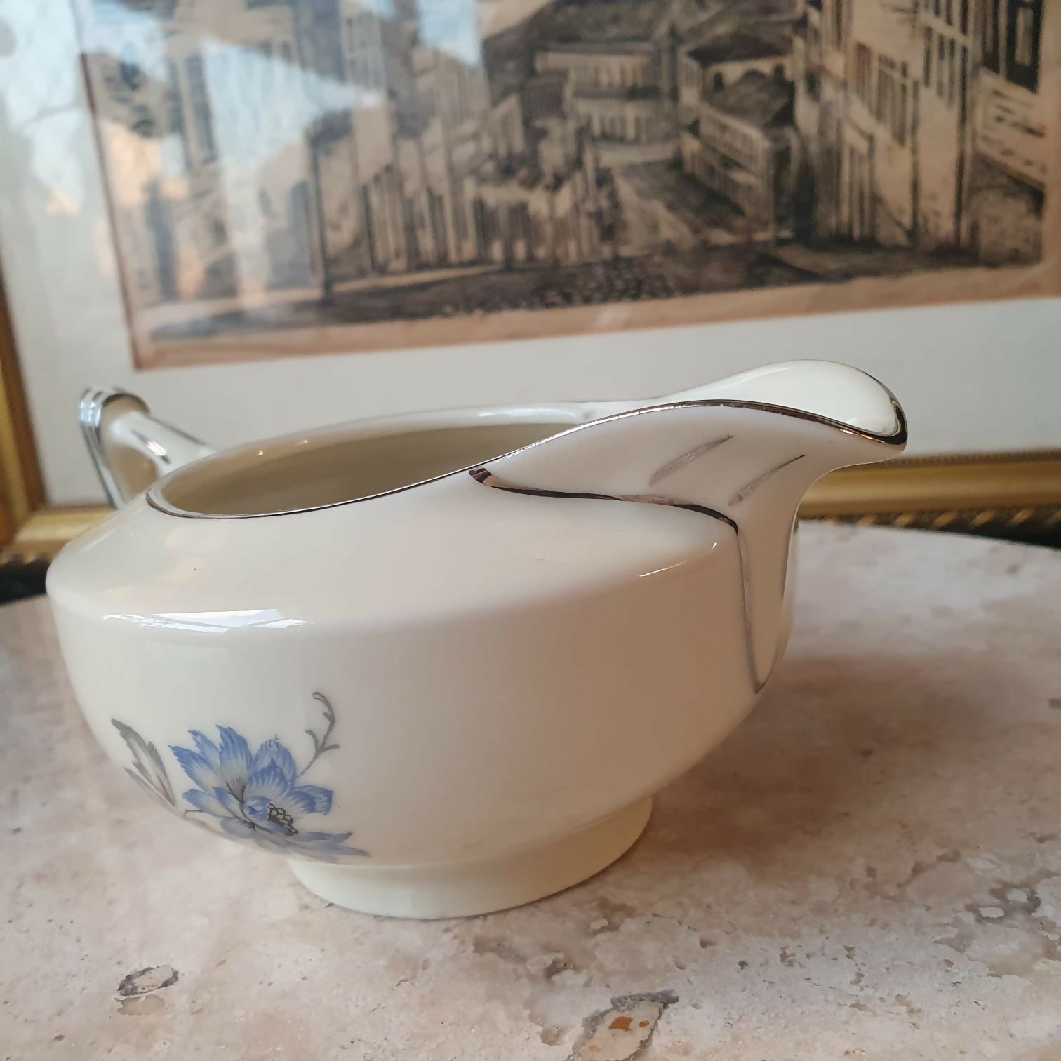 Bule + leiteira Rosenthal anos 30, impecáveis!