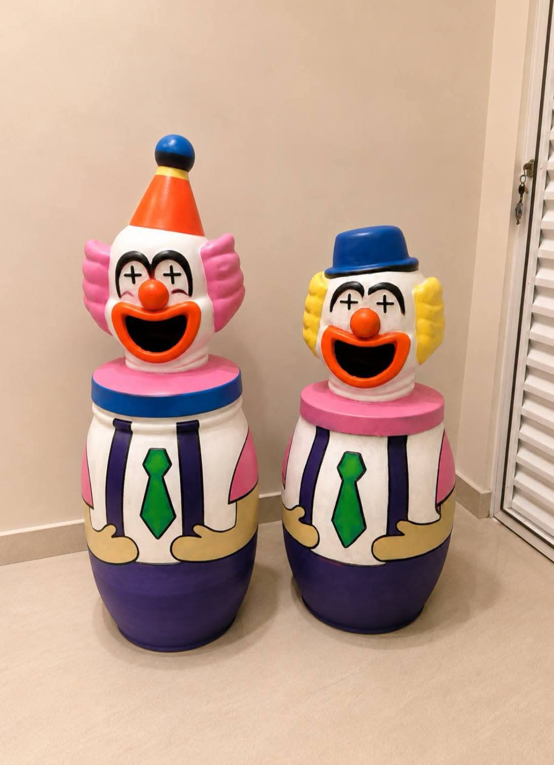 🤡 Lixeira palhaço Vintage (valor unitário) 