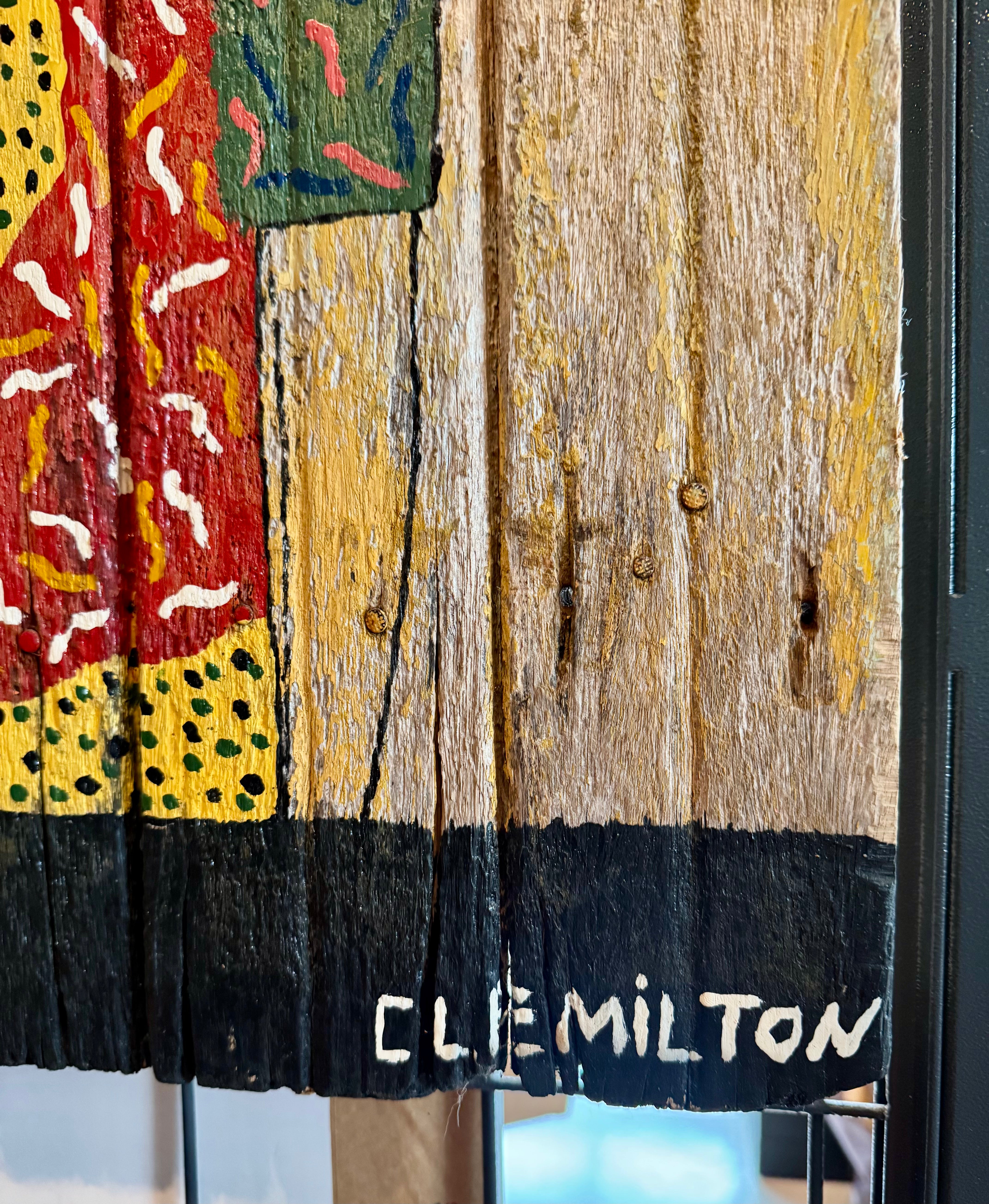 Pintura Clemilton de Mata da Onça