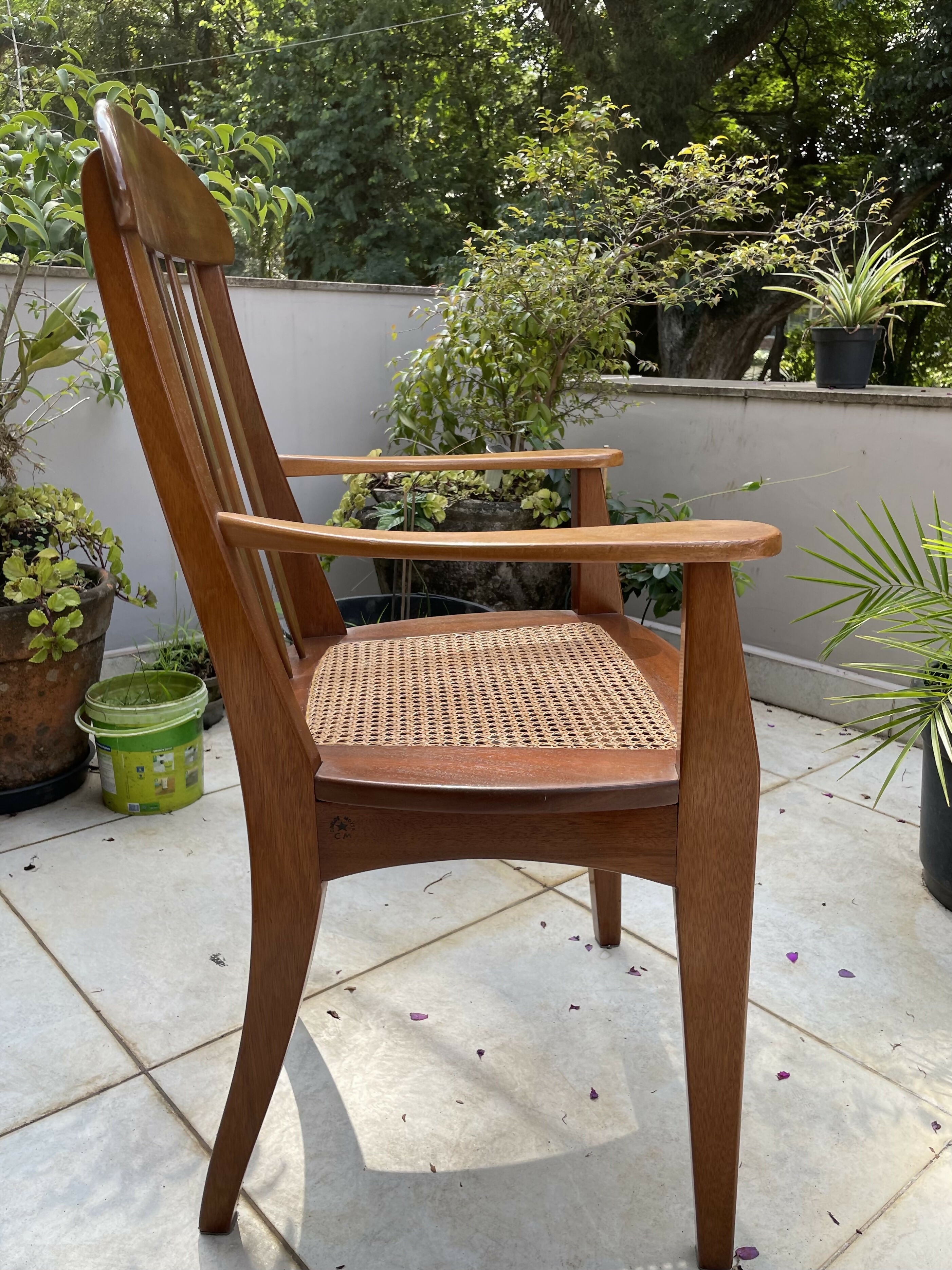 Cadeira com braço, Santa Cruz - Carlos Motta 1979 (Valor unitário)