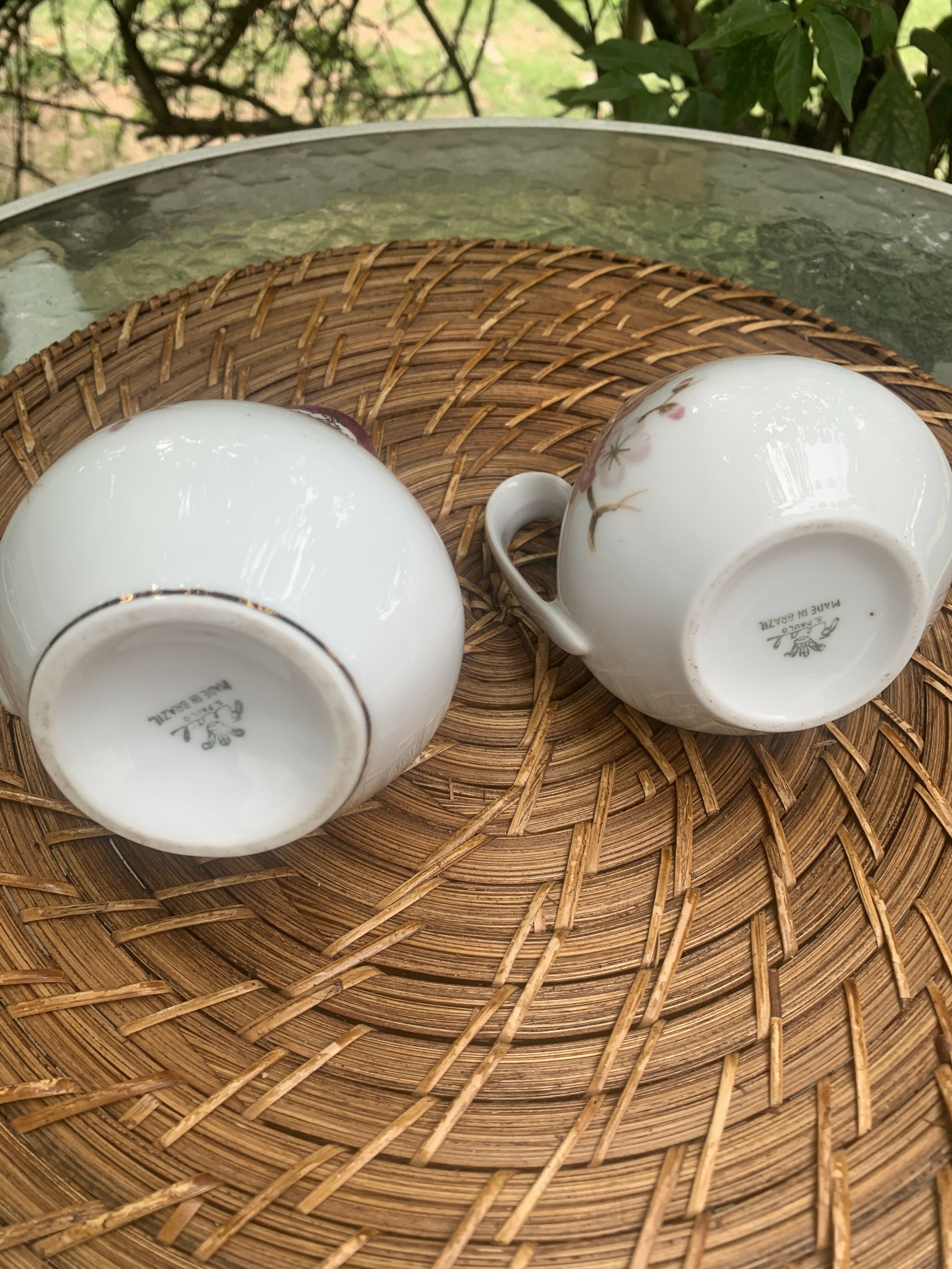 Jarrinhas Leiteiras Cremeiras porcelana Real (valores distintos)