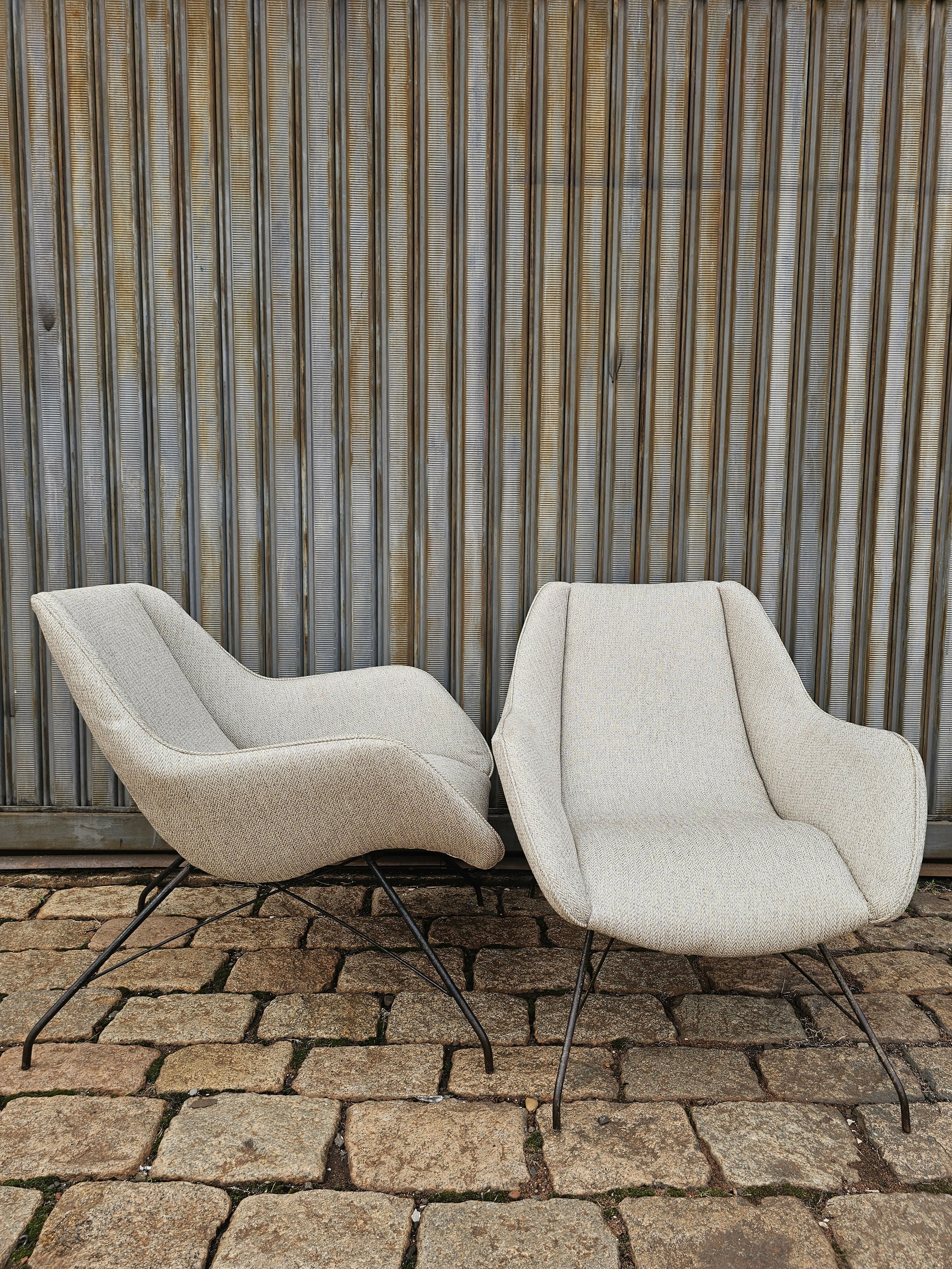 Par poltronas Concha Carlo Hauner