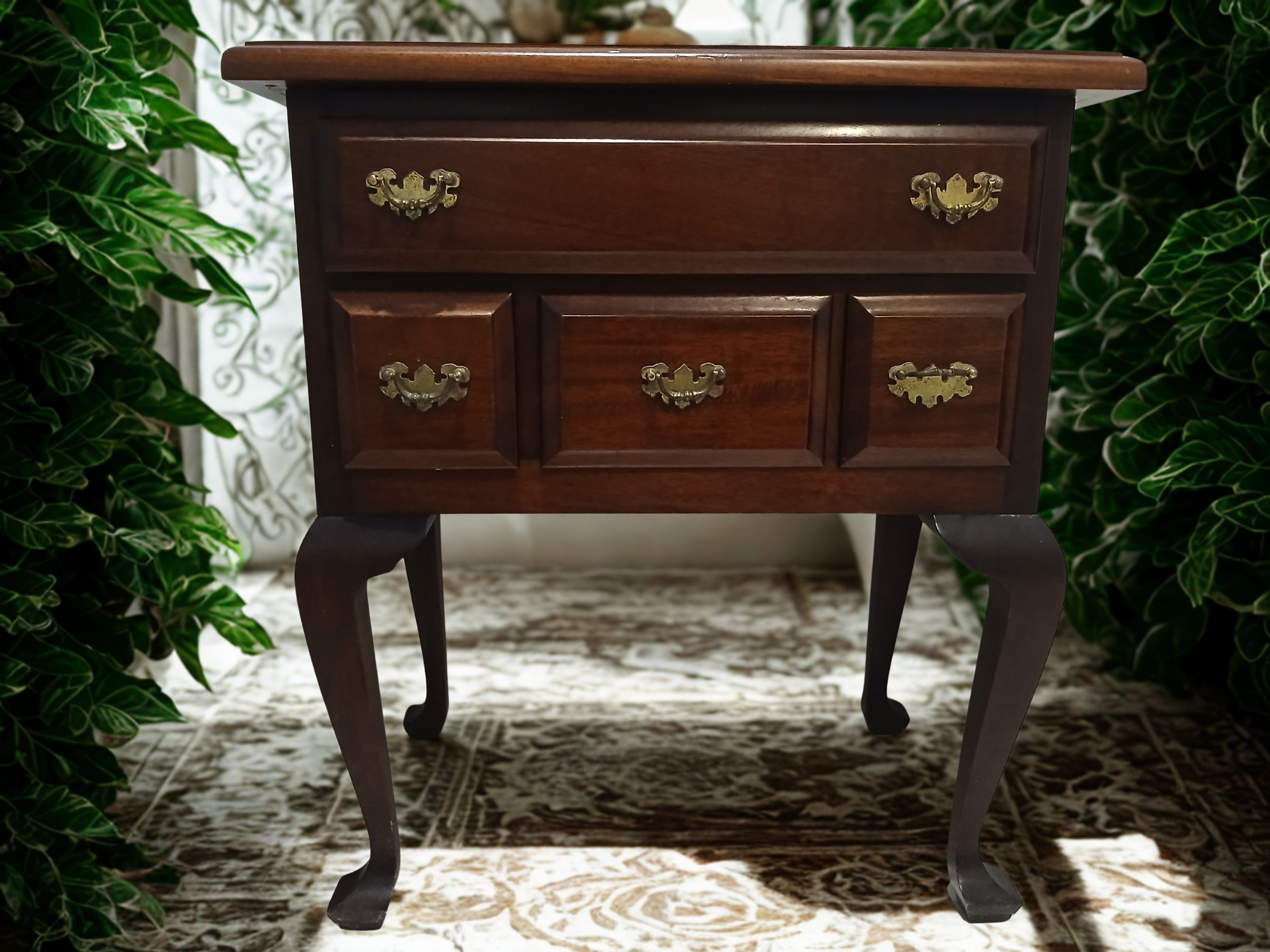 Mesa apoio madeira maciça