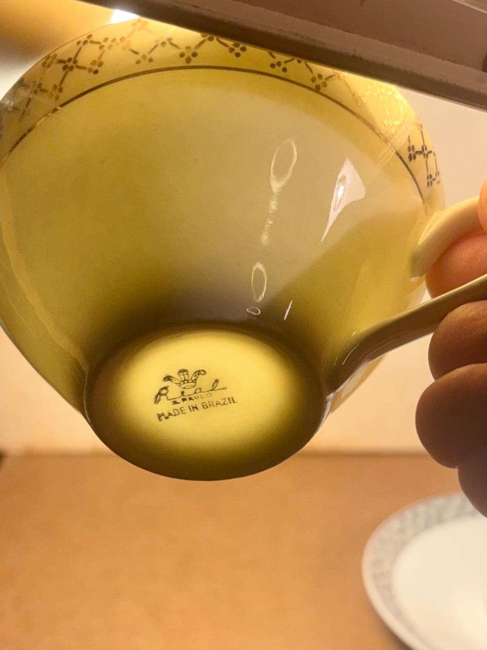 Conjunto para chá em porcelana Real S. Paulo (DMCPS_398A)